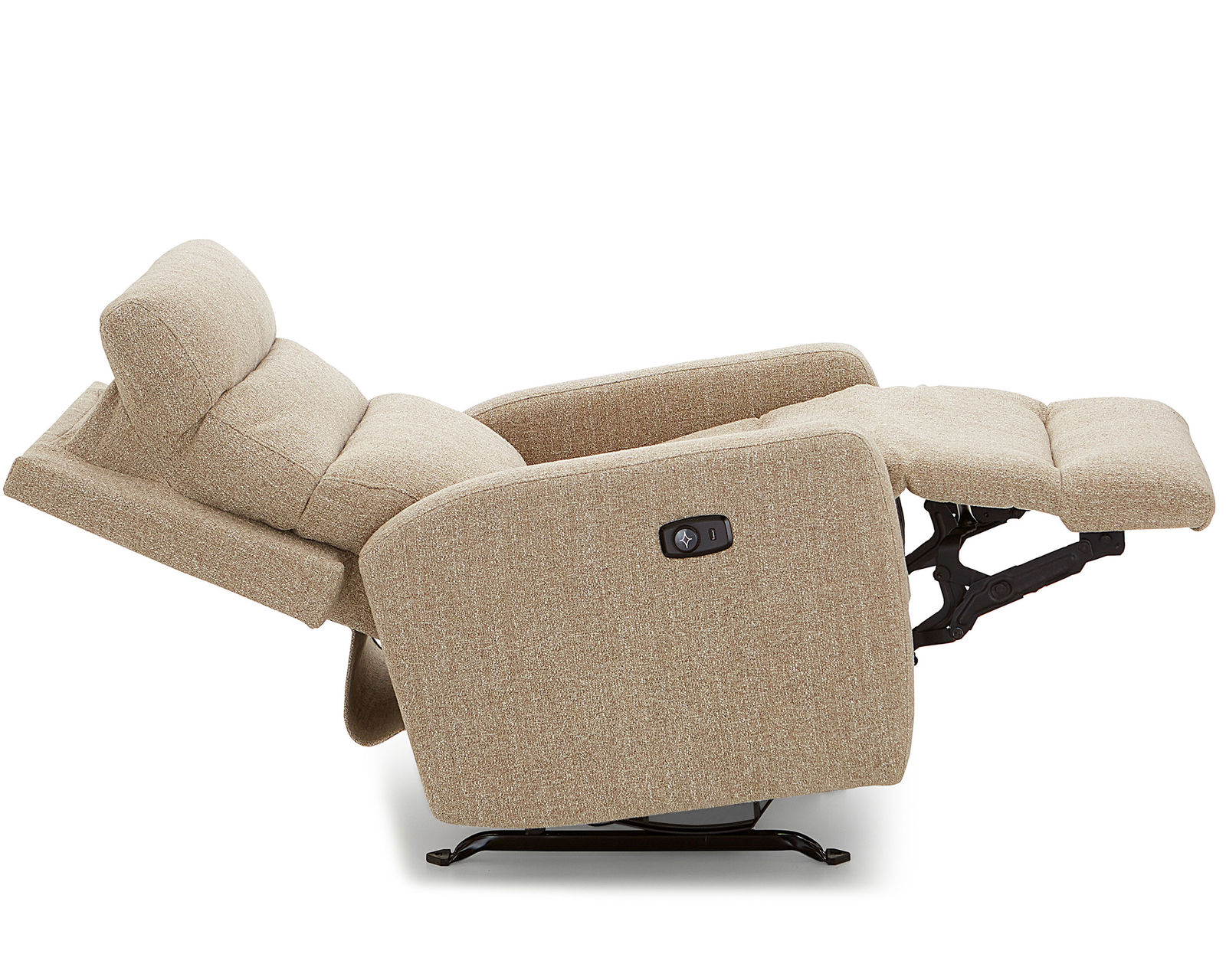 Kristisha 78" Reclining Sofa (+130 fabrics) - Power recline and power headrest option available