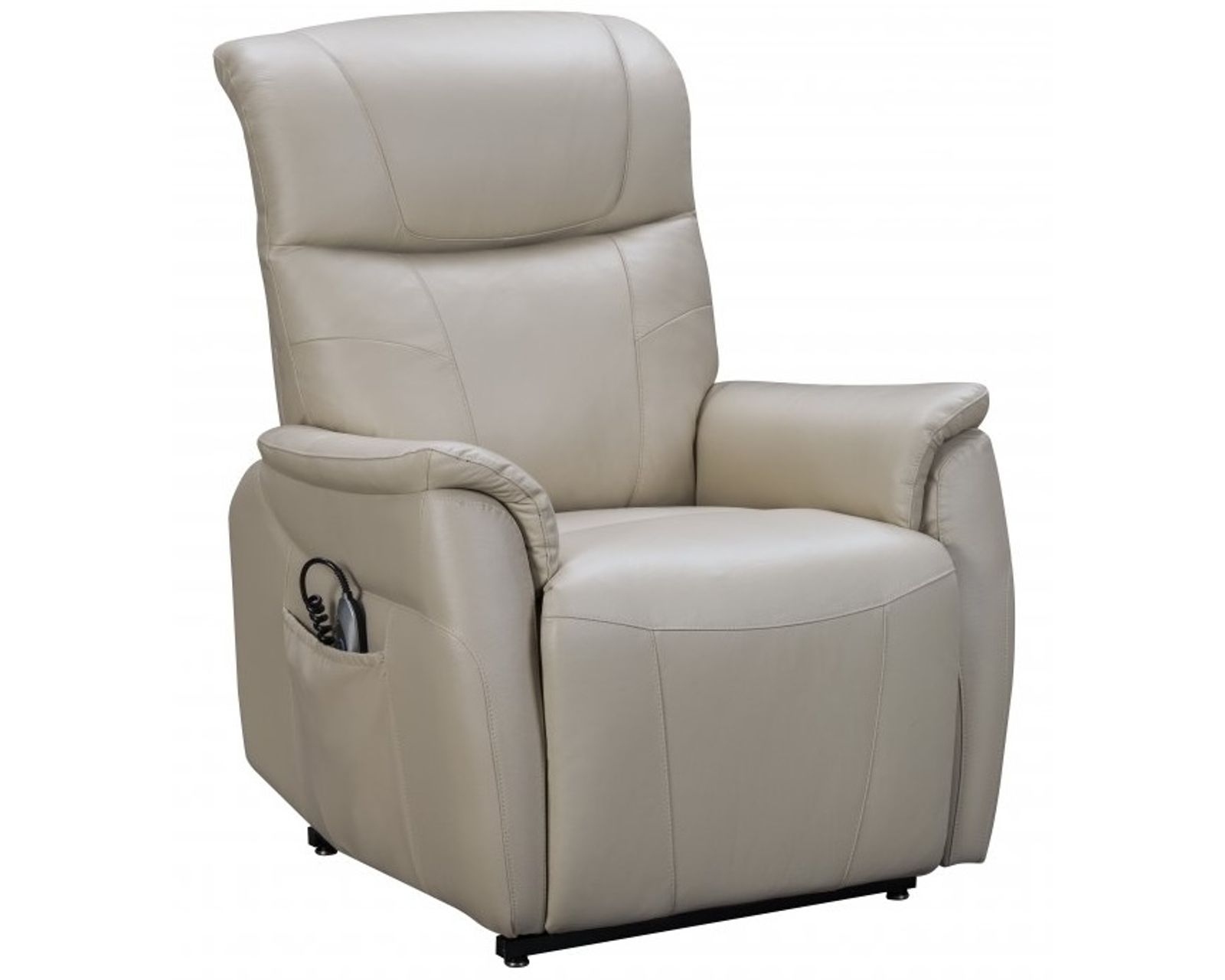 Leighton Power Lift Recliner w/Power Head Rest & Power Lumbar (Cream) 350 lbs. - In stock - Leighton Power Lift Recliner w/Power Head Rest & Power Lumbar (Cream) 350 lbs