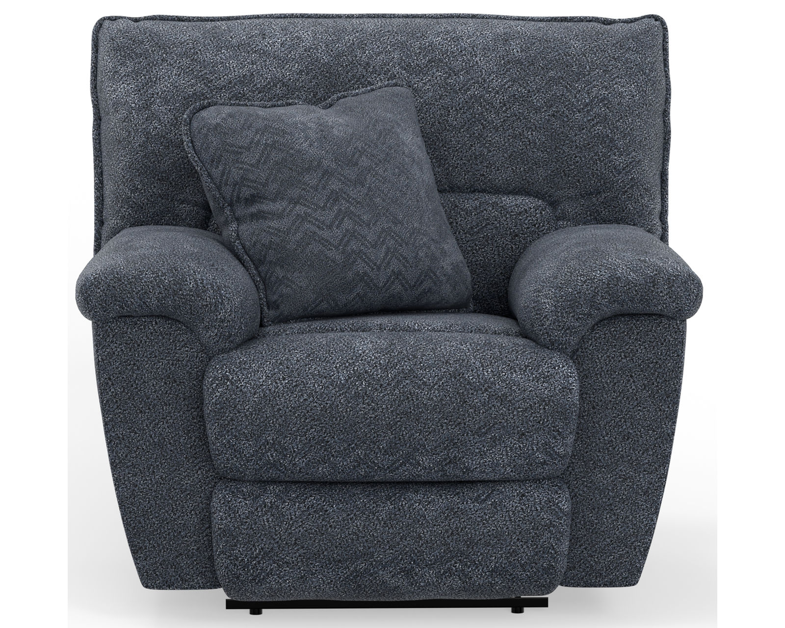 Paxon 90" Power Reclining Sofa with Power Headrests & Deep Seat Recline - 400 lb. per seat (includes pillows) - Paxon Lay Flat Power Headrest Power Recliner