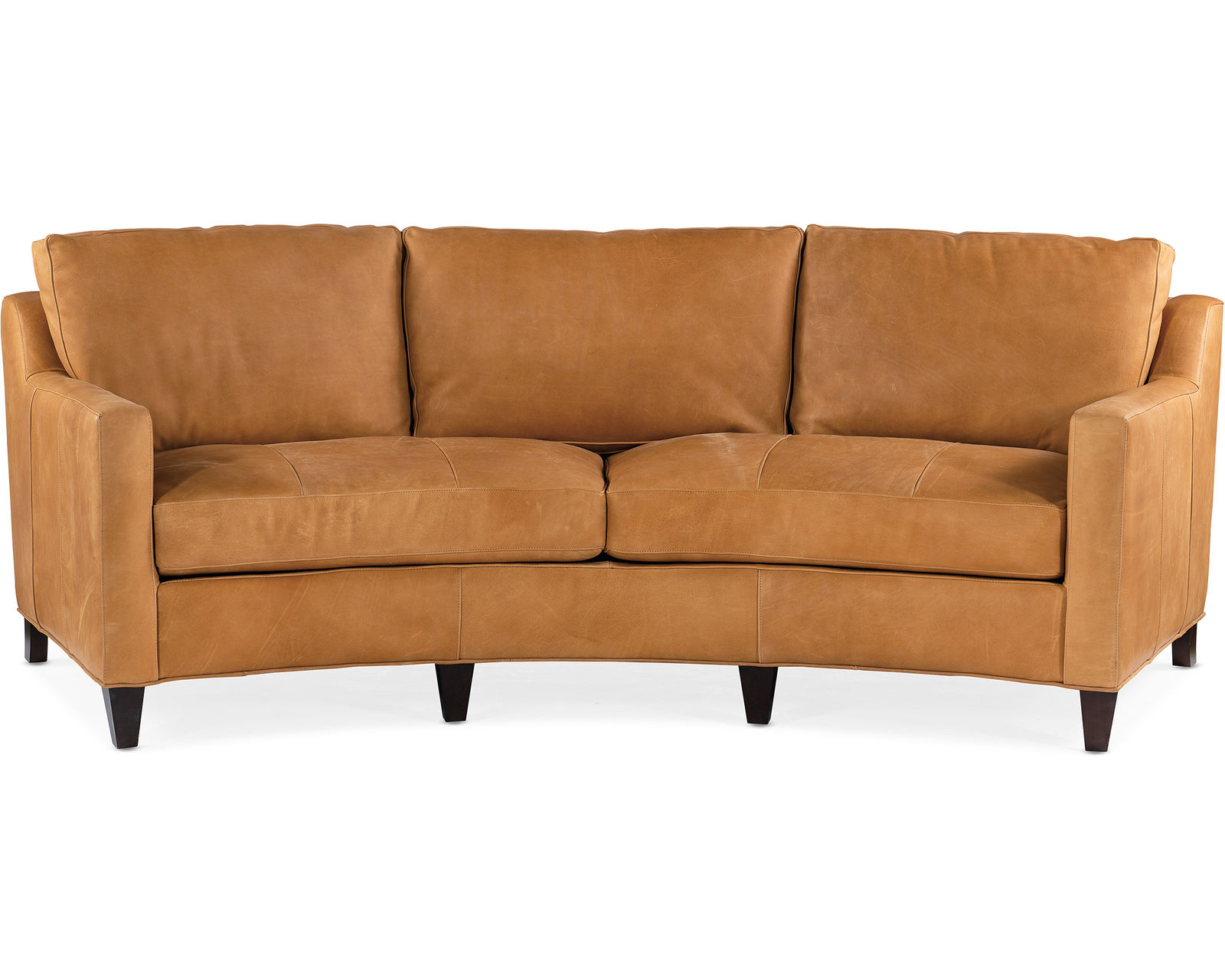 Bradington Young Melville 771 Conversation Sofa (12 leathers) 8-Way Hand Tie - Melville Stationary 103" Conversation Sofa (4" Deeper Seat) 8-Way Hand Tie