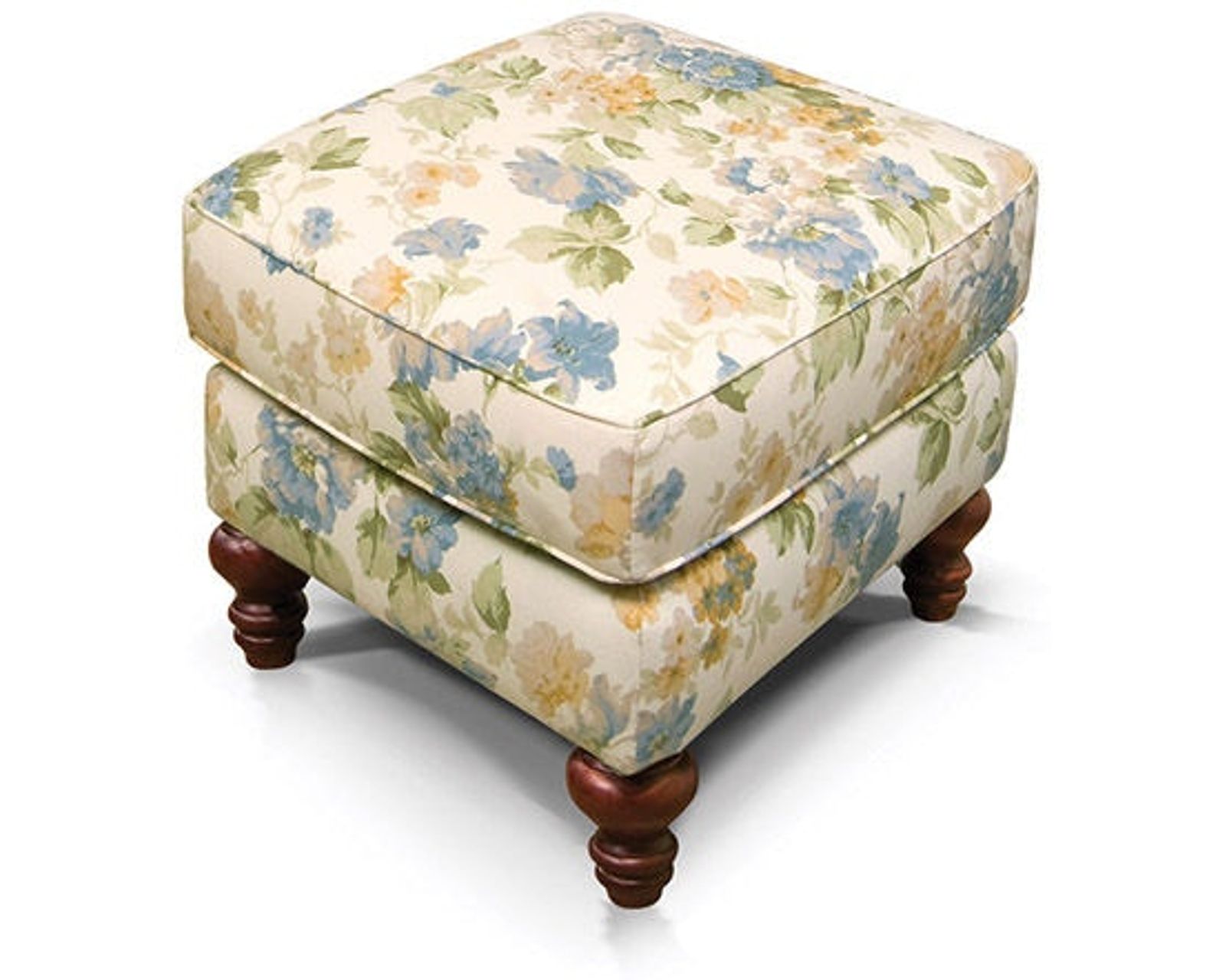 Eliza 79" Sofa  (+101 Standard and Performance Fabrics) - Eliza 637 Ottoman