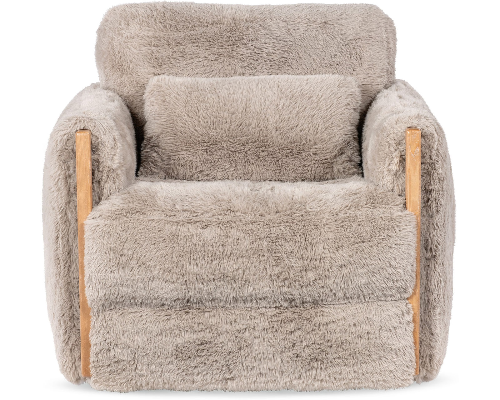 Meridian Leather 91" Sofa (In stock) - Meridian Swivel Chair (fabric)