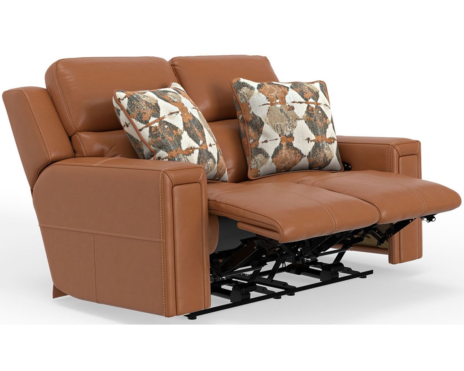 Arezzo 87" Zero Gravity Power Headrest Power Reclining Leather Sofa (2 colors) - America's Favorite Way to Unwind.