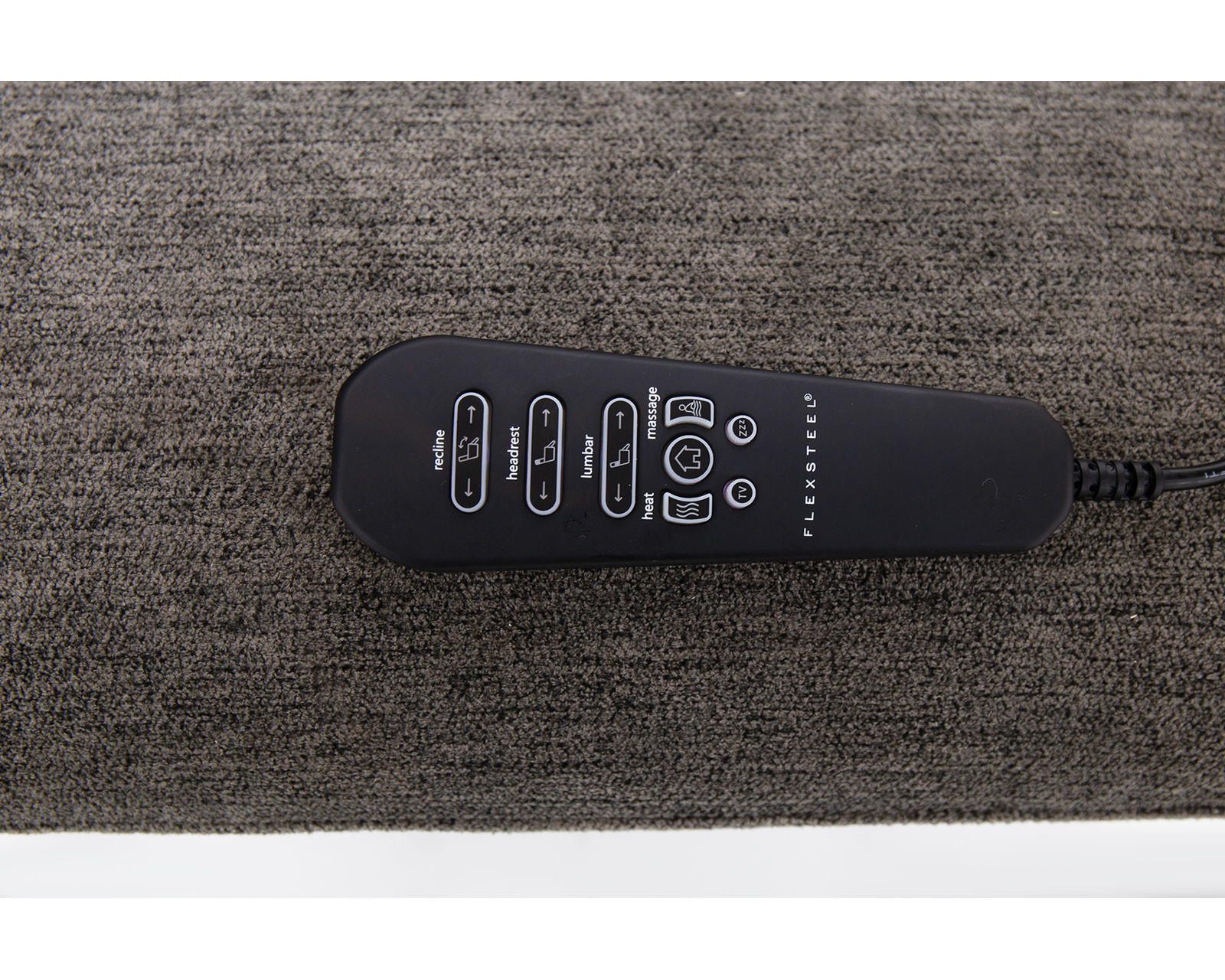 Zofa Zecliner Power Sleep Modular Sectional with Power Headrest, Lumbar, Heat, & Massage - Control Wand