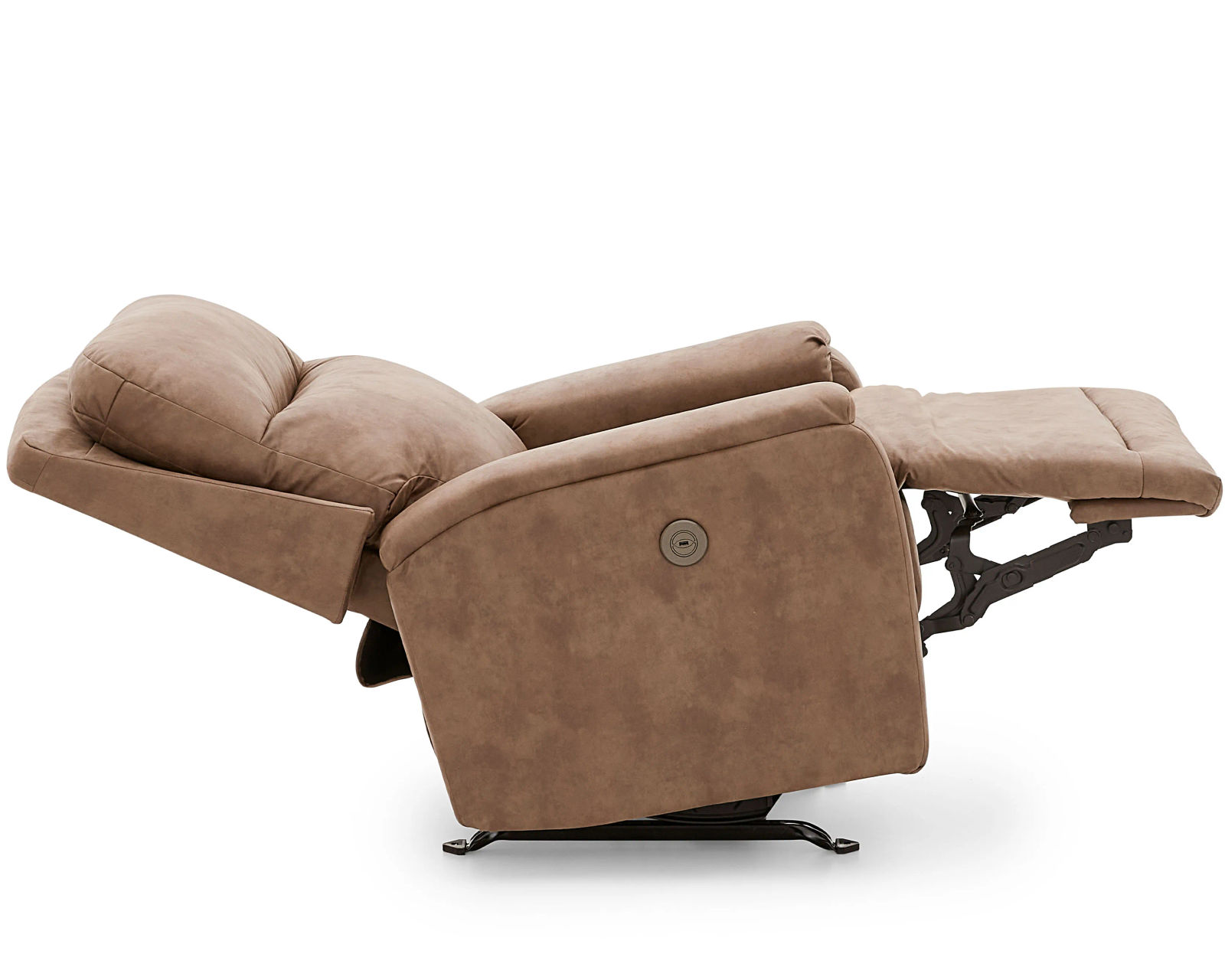 Derek Double Reclining Console Loveseat (+100 fabrics) - Derek Recliner Available as a Swivel Glider, Rocker or Space Saver Recliner