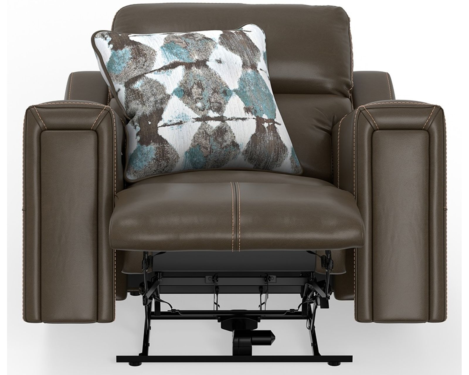 Arezzo 87" Zero Gravity Power Headrest Power Reclining Leather Sofa (Two colors) - Relax Better. Live Better.