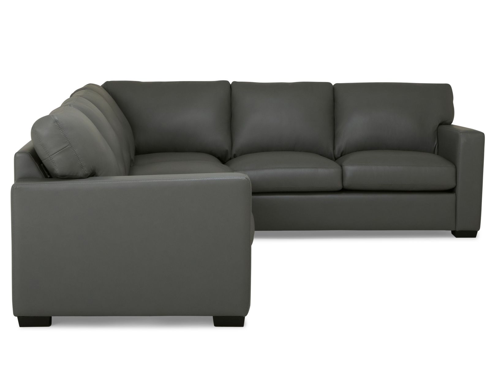 Colebrook 77267 Sectional (+100 Leathers) - Layout F: Two Piece Sectional 128" x 96" 