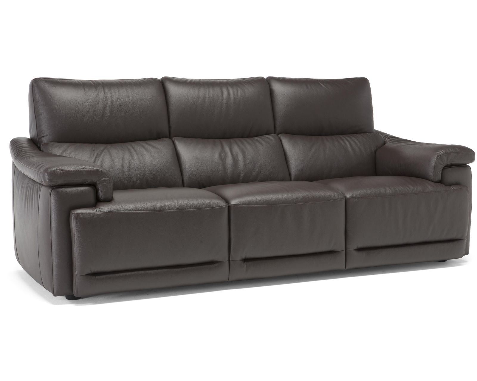 Brama 92" Triple Reclining Sofa (+50 leathers) - Brama 92" Triple Power Reclining Sofa