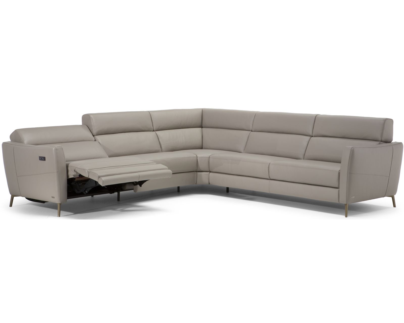 Greg C200 Power Headrest Power Reclining Sectional (+ 50 leathers)