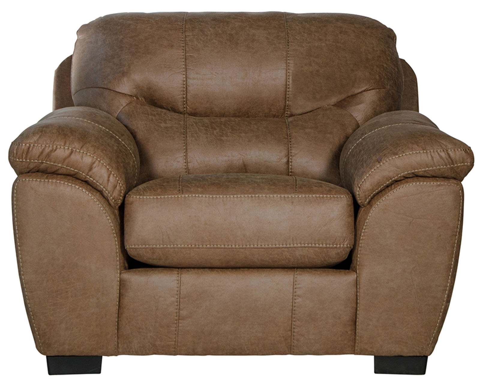 Grant 4453 Faux Leather Fabric 96" Sofa  - 2 colors