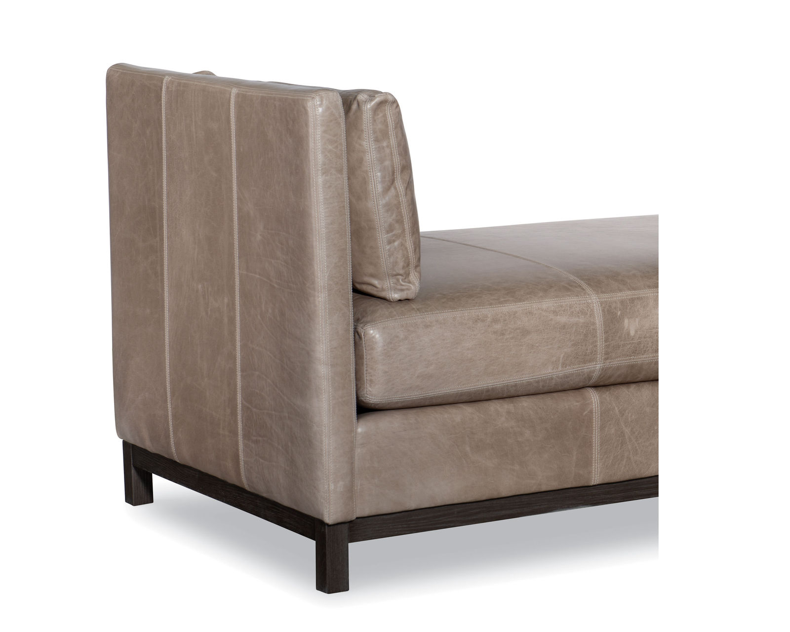 Rochelle 80" Leather Daybed Sofa (+45 leathers) - Rochelle Leather Daybed