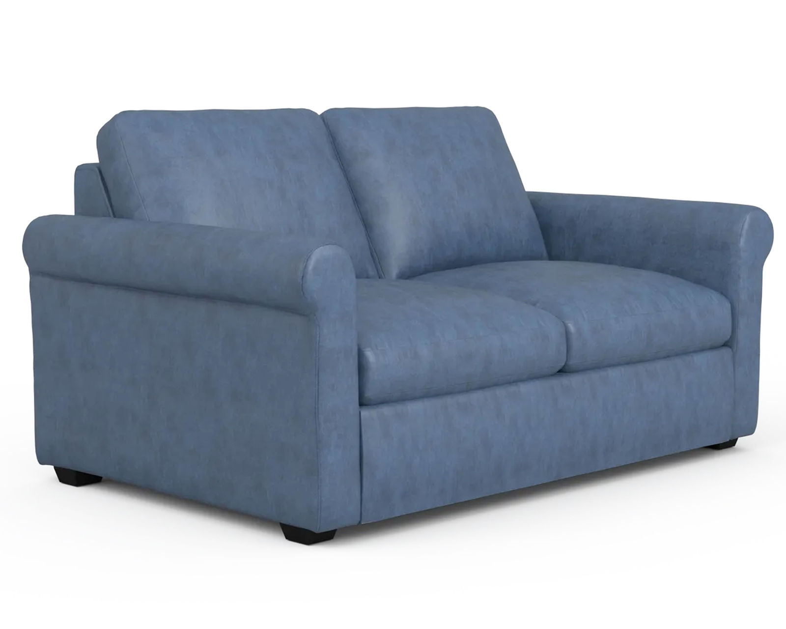 Madison 77656 Roll Arm Sofa (+100 leathers) - Madison 78" Apartment Sofa