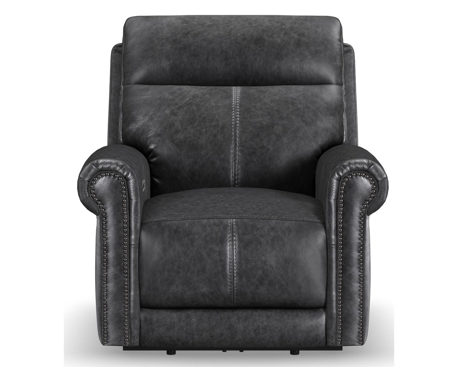 Alexander 1645 Triple Power Reclining Console Loveseat 706-71 (76") 2 colors - in stock - Extrended footrest for extra comfort