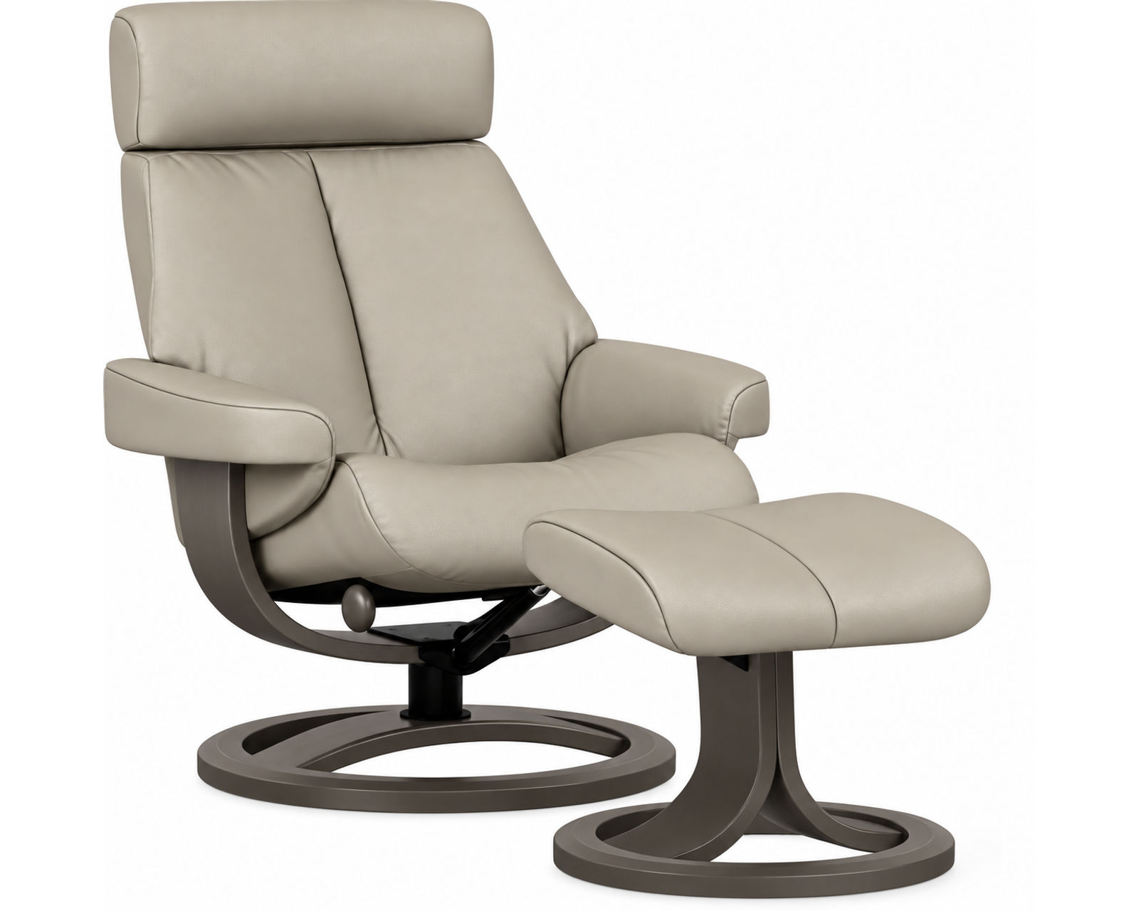 Nordic 85 Reclining Chair & Footstool (IN STOCK) Scandinavian Comfort. Personalized from Head to Toe