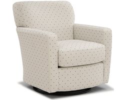 🌙 Caroly Nursery Swivel Glider Chair (+90 performance fabrics)