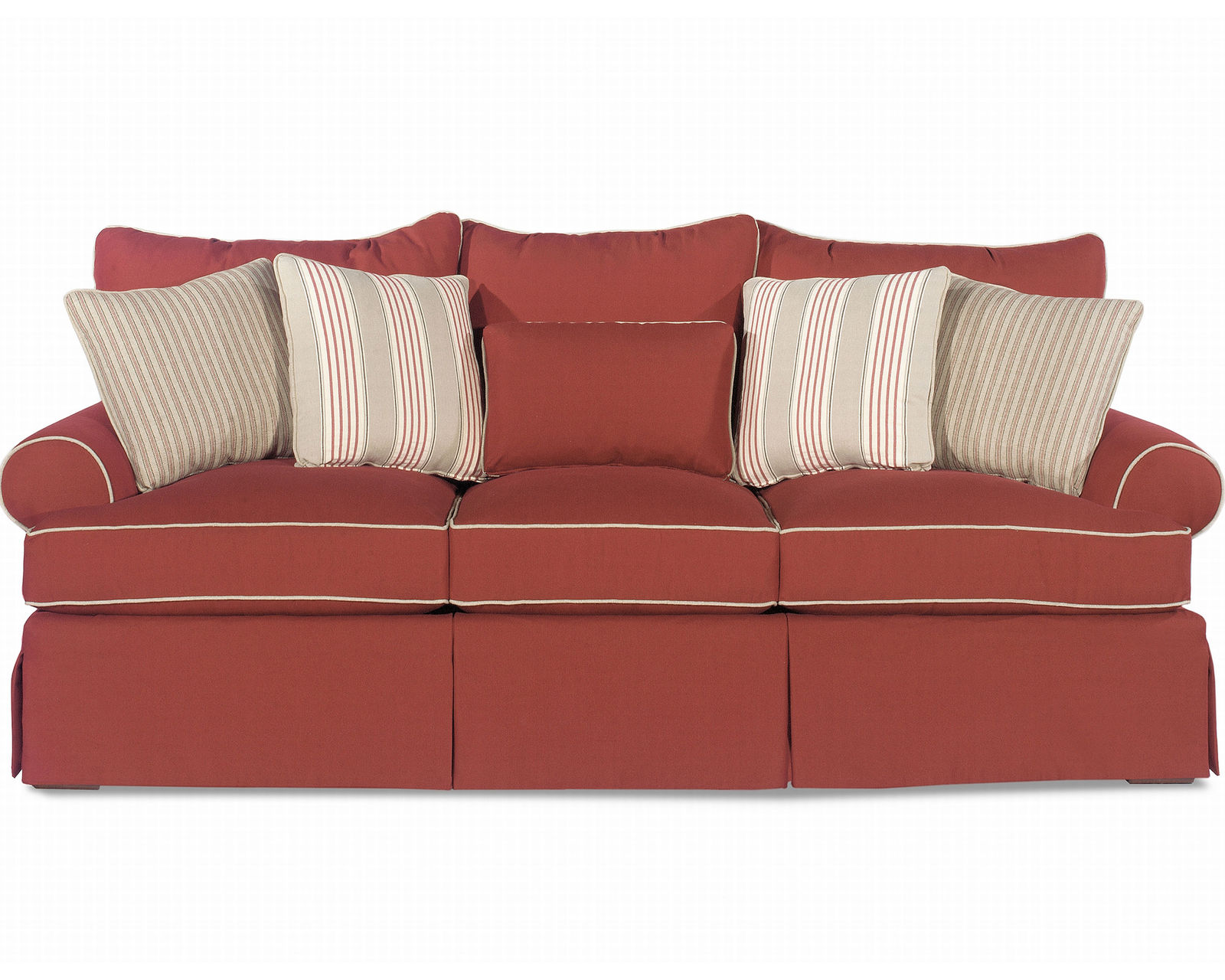 Cordele 100" Sofa (Performance fabrics) P997050BD - Features Blend Down Cushions & Toss Pillows