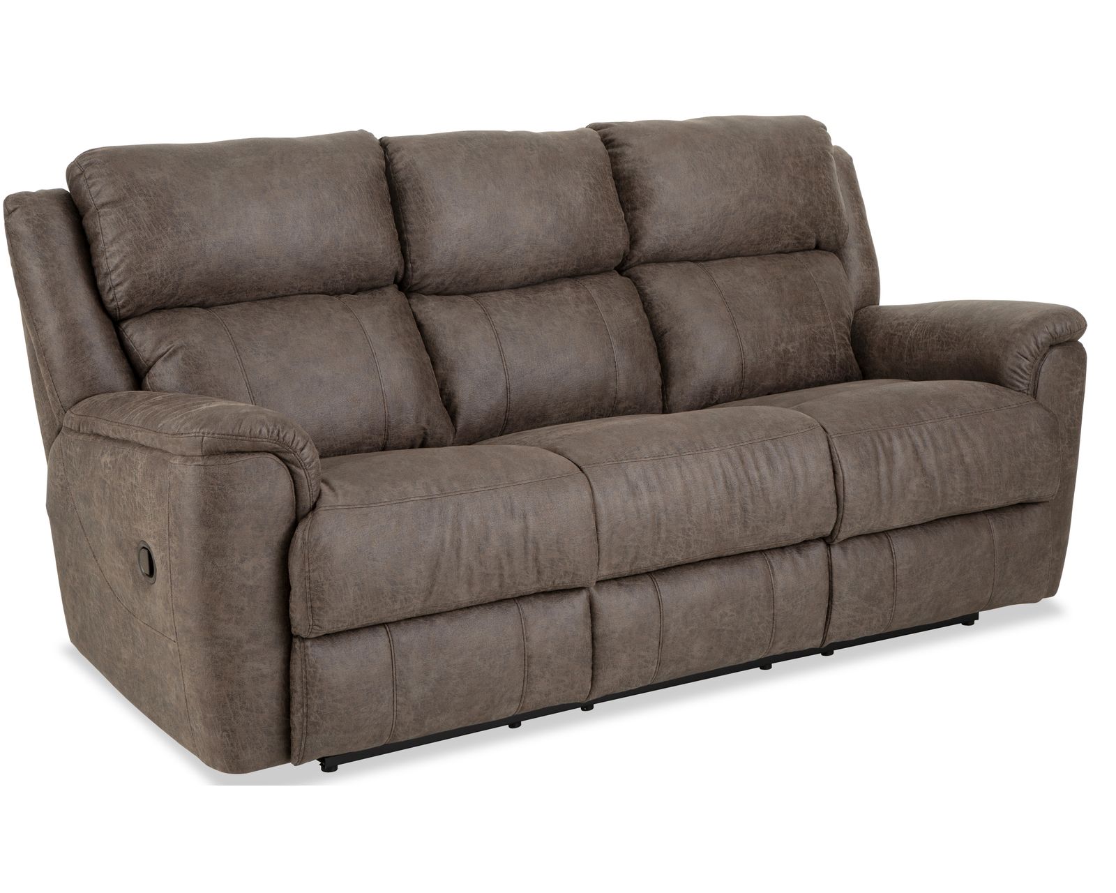 Laurel 88" Double Reclining Sofa (In stock) - Laurel 88" Reclining Sofa with Drop Down Table