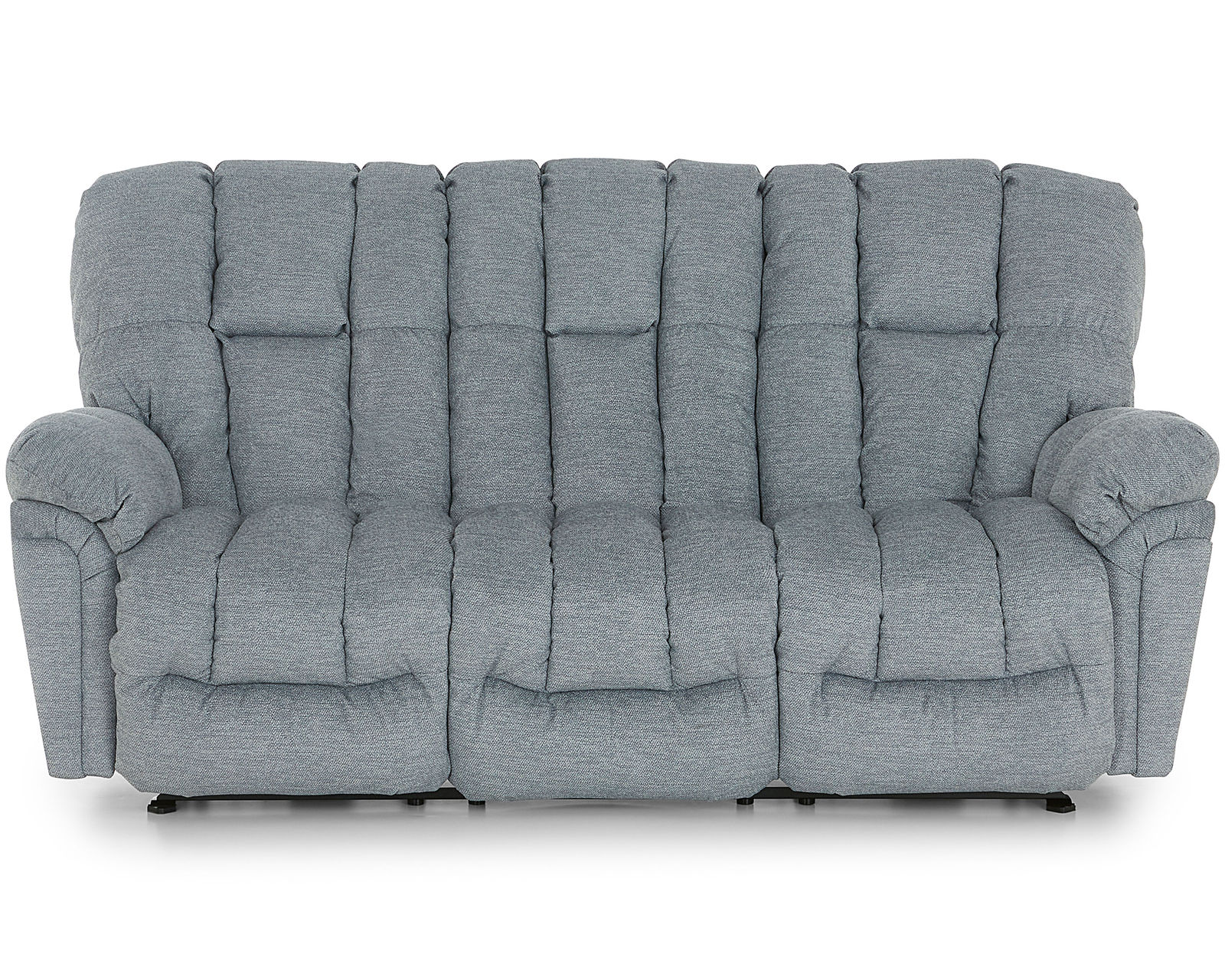 Lucas Double Reclining Sofa (+100 fabrics) 87" - Lucas Double Reclining Sofa