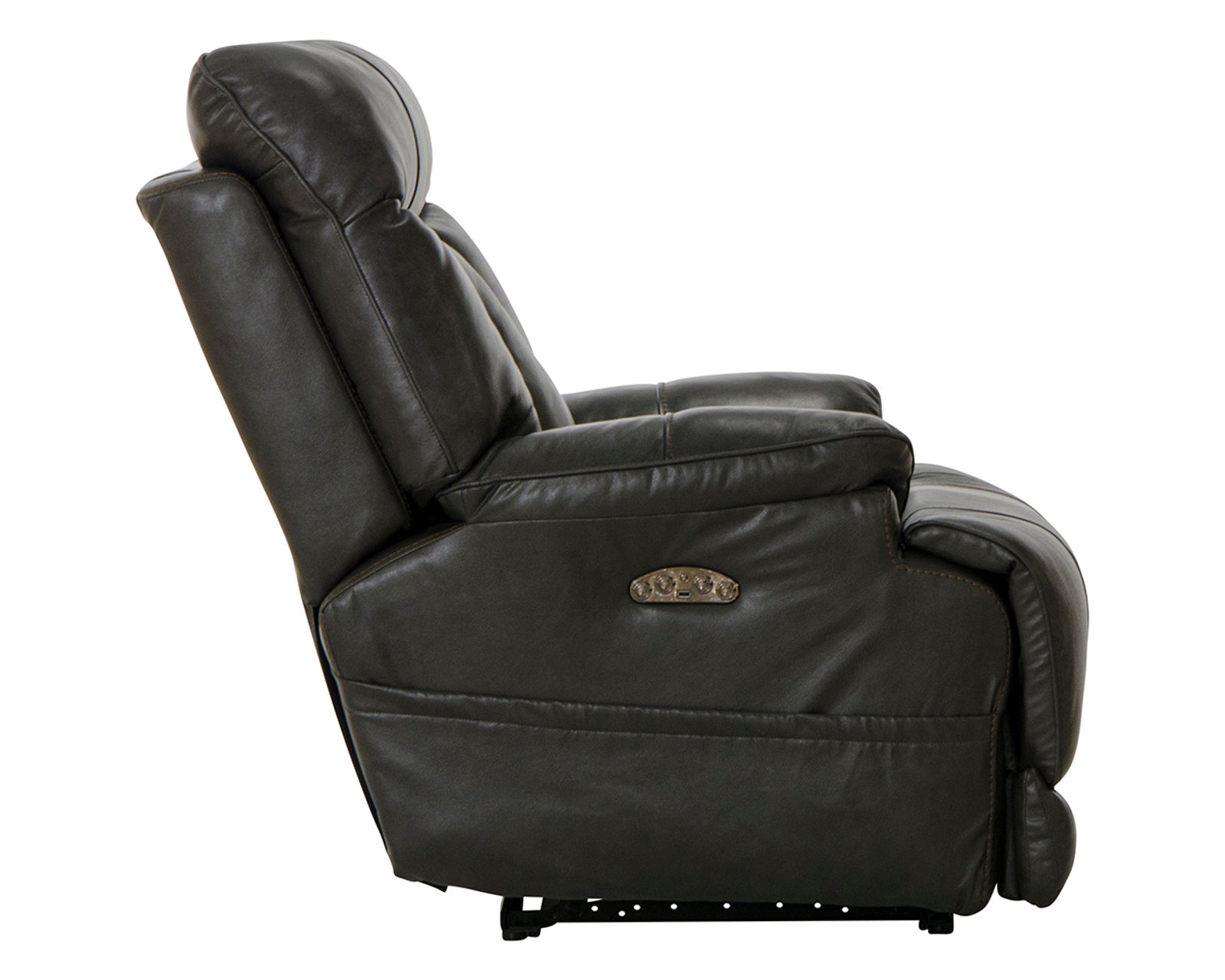 Naples Power Headrest Power Lay Flat Recliner w/Extended Ottoman - Italian Leather Luxury, Lay-Flat Relaxation & Extended Head-to-Toe Support (2 colors) - Engineered for Relaxation. Crafted for Life.