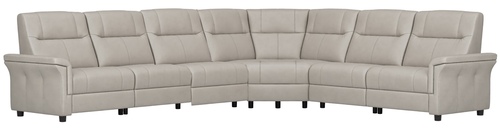 Layout C: Six Piece Reclining Sectional 148" x 118"