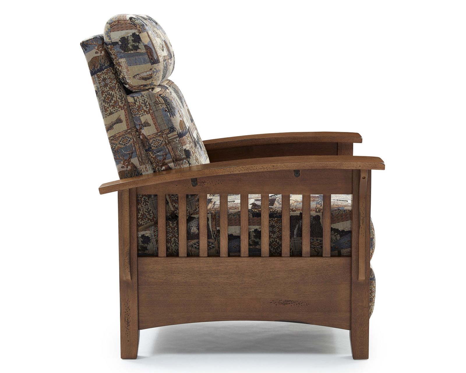 🎣 Tuscan Mission Style Recliner - Tuscan Three Way Recliner