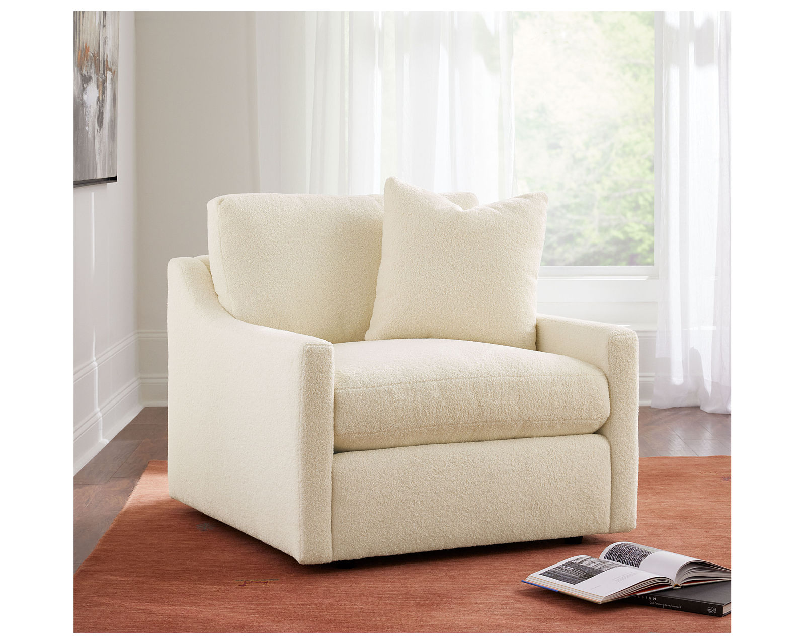 Sky 5510 Chair (hypoallergenic down-like cushion) +100 fabrics - Sky Chair