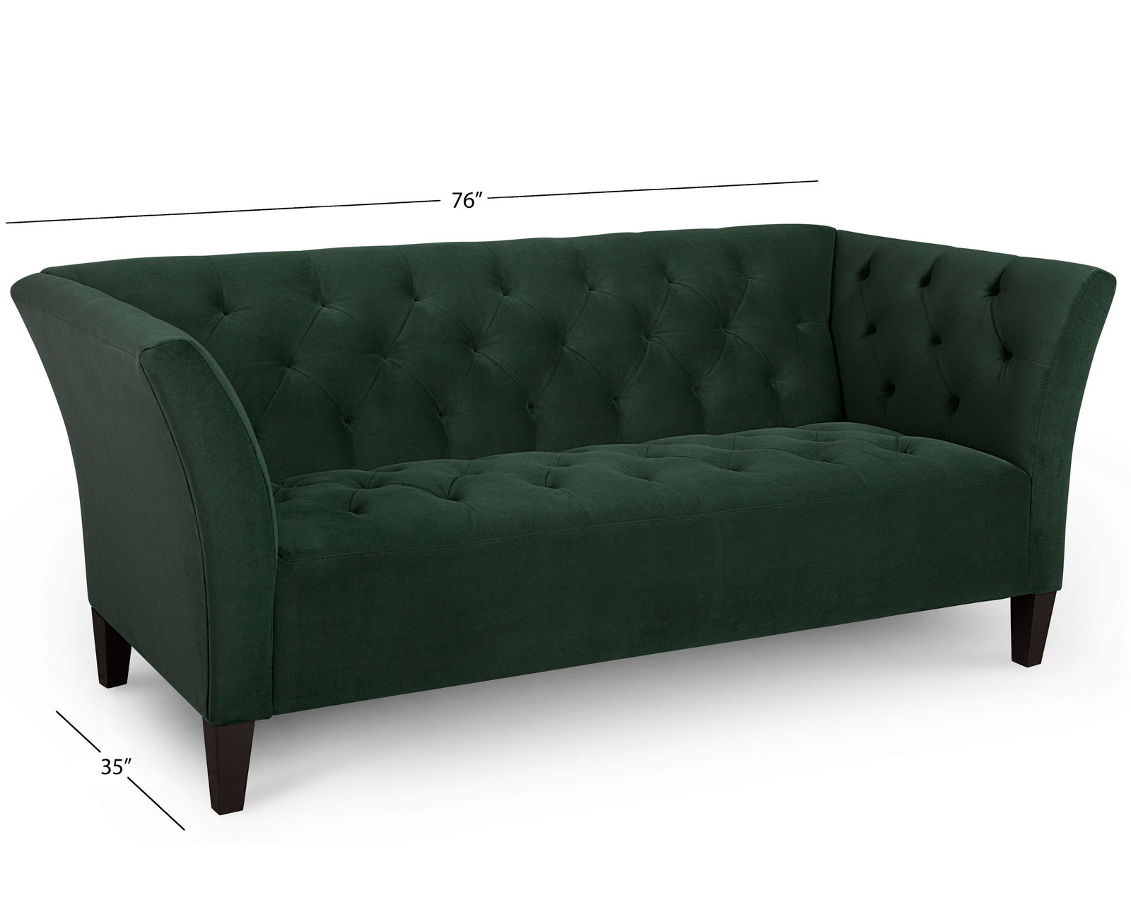 Arielle 76" or 90" Sofa (+100 fabrics) - Ariella 90" Sofa