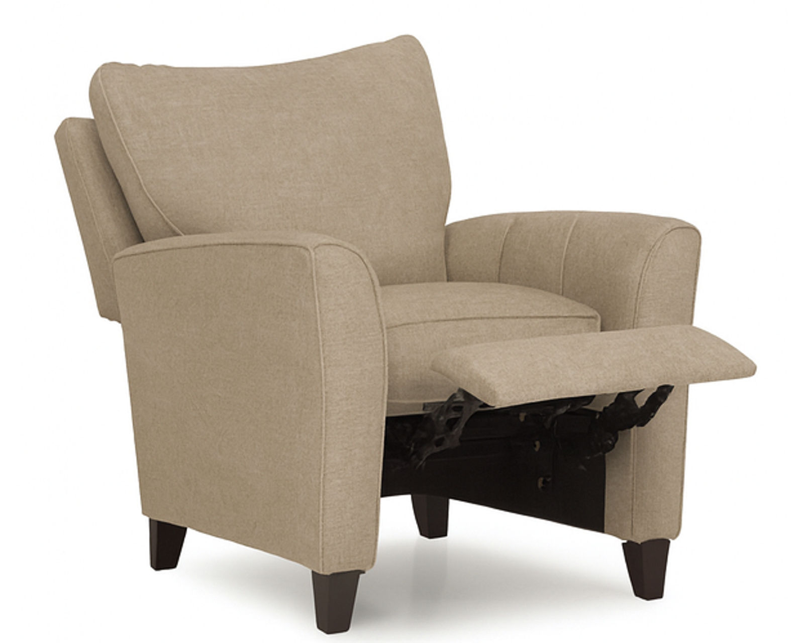 India 77287 Sofa (83") +50 fabrics - India Pushback Recliner