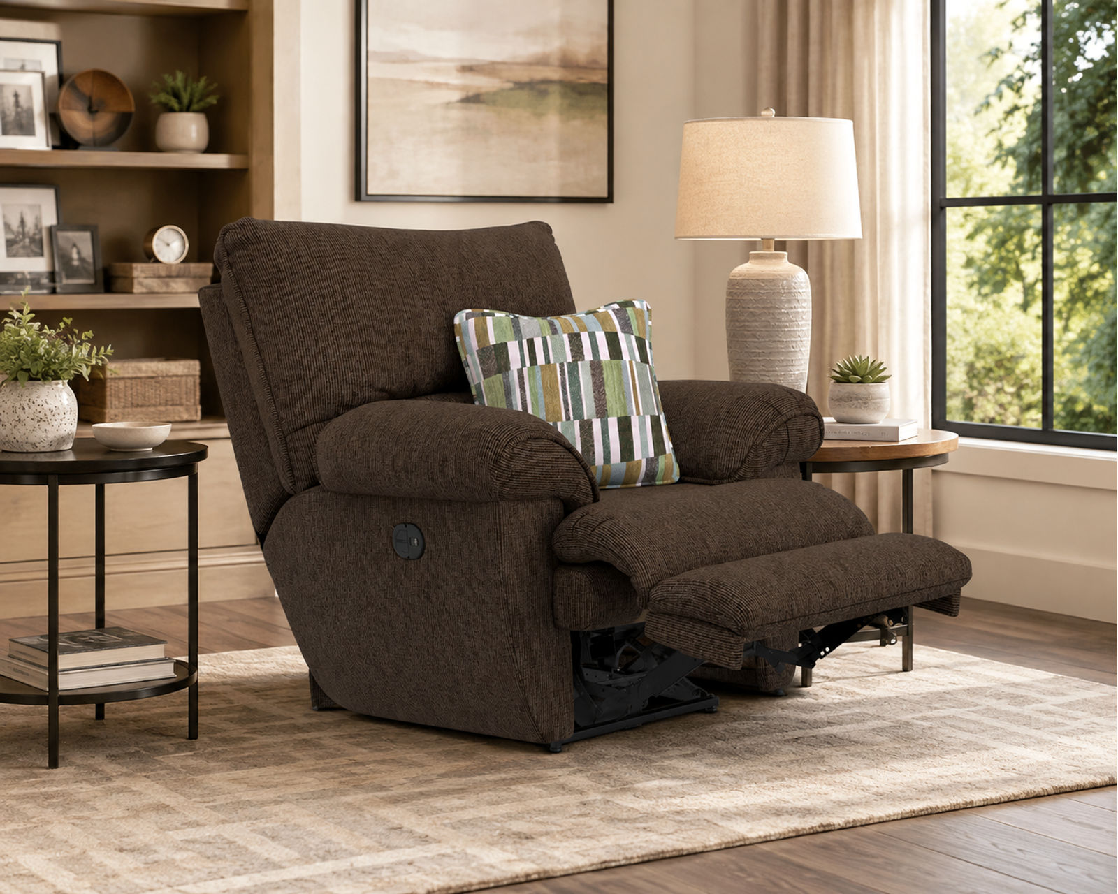 Lenny 90" Power Lay Flat Reclining Sofa (Two colors) - Exceptional Comfort Starts Here.