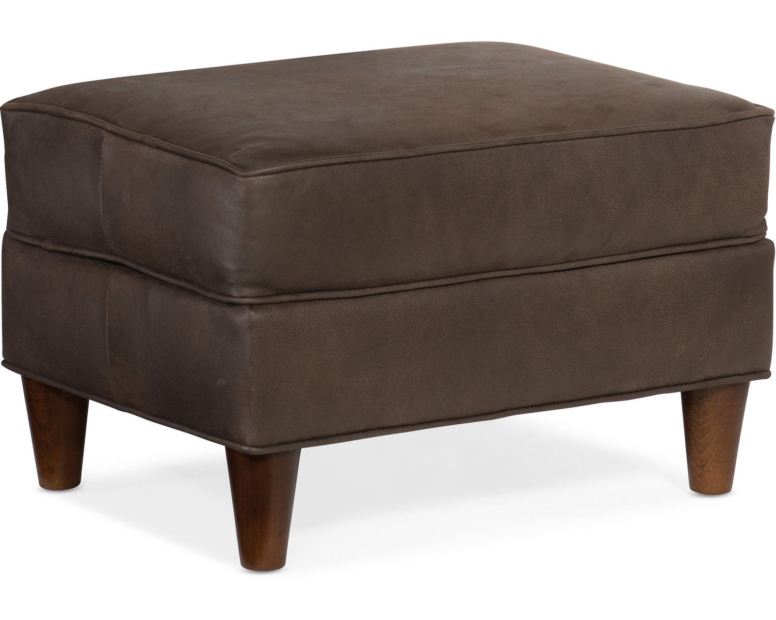 Bradington Young Manning 773 Sofa (12 leathers) 8-Way Hand Tie - Manning 19" x 26" Ottoman
