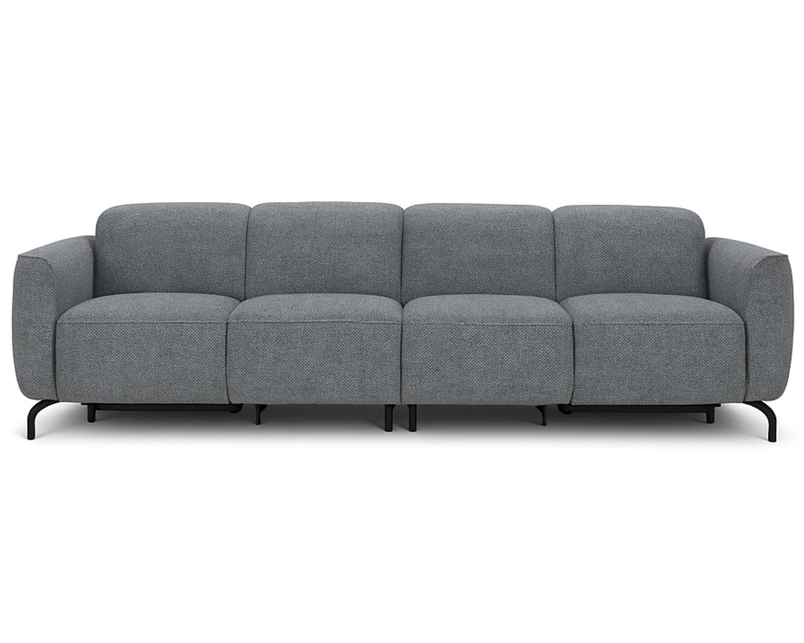 Zenith C320 Power Reclining Sectional (+45 fabrics) - Layout G: Four Piece Reclining Sectional 145" wide (two recliners)