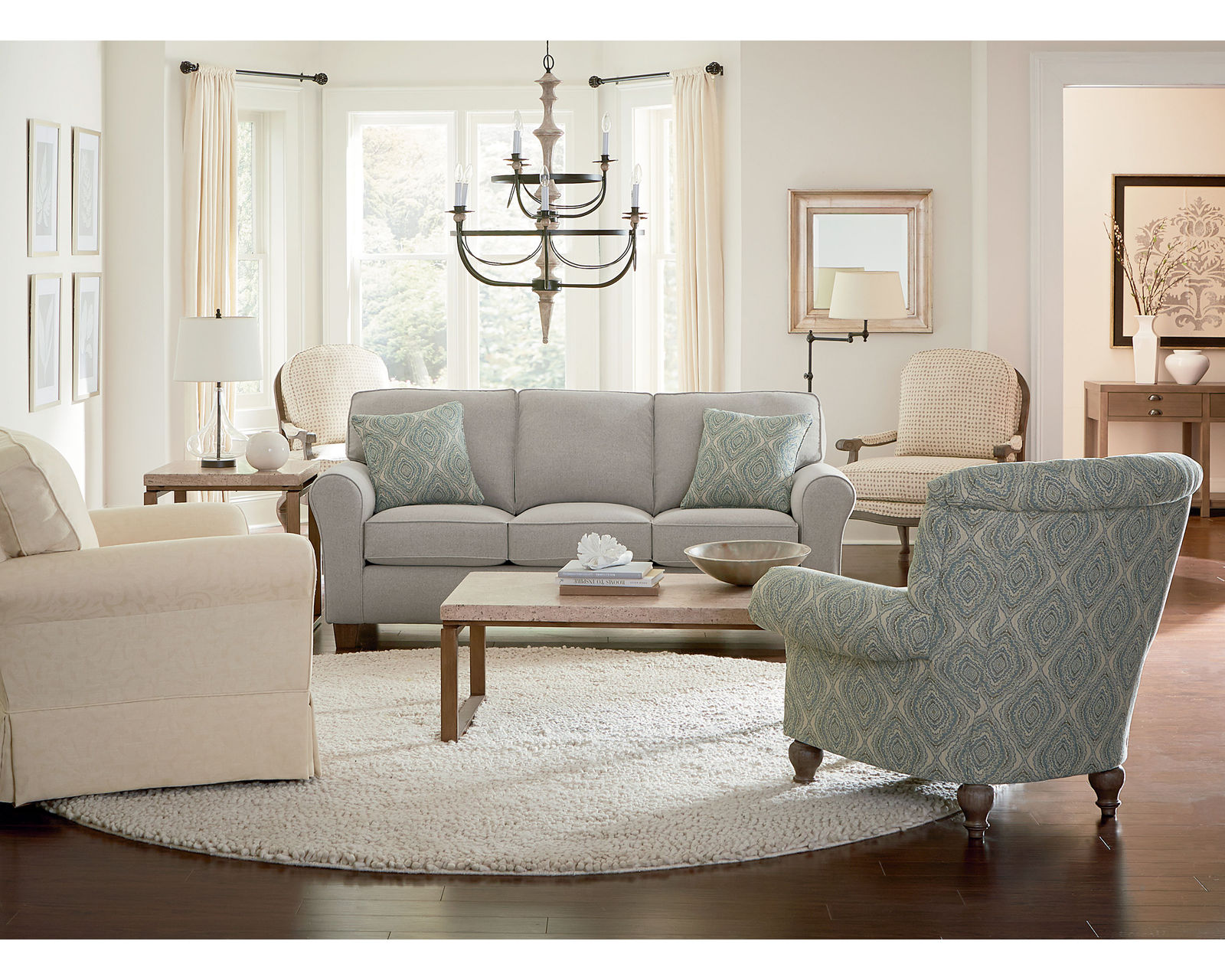 Annabel Stationary Sofa (+139 fabrics) 83" - Annable Sofa