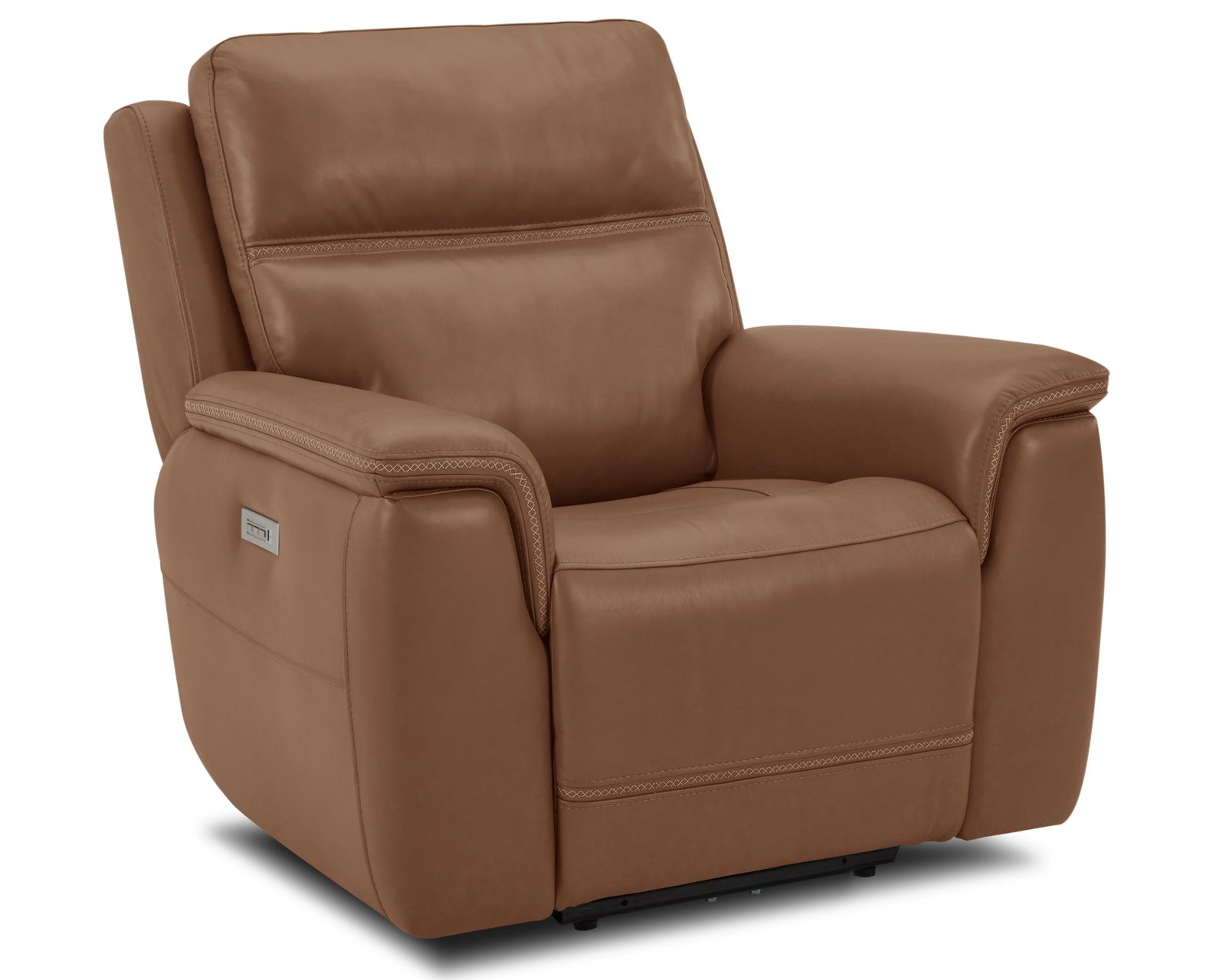Sawyer Triple Power Reclining Sectional 009-01 (3 colors) In stock - Sawyer Power Recliner with Power Headrest and Lumbar