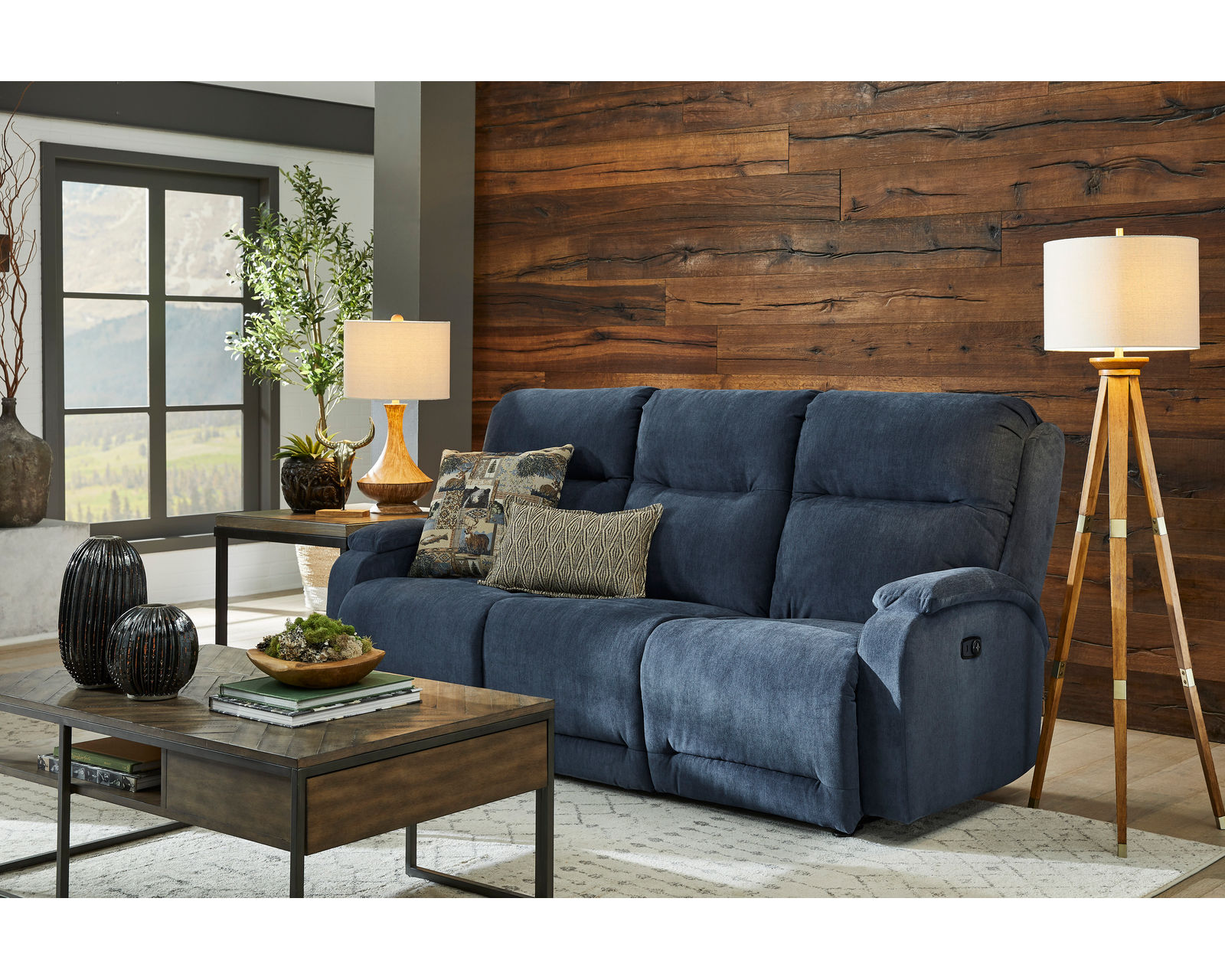 🎣 Maverly 88" Reclining Sofa (+65 fabrics) - Maverly 88" Space Saver Reclining Sofa