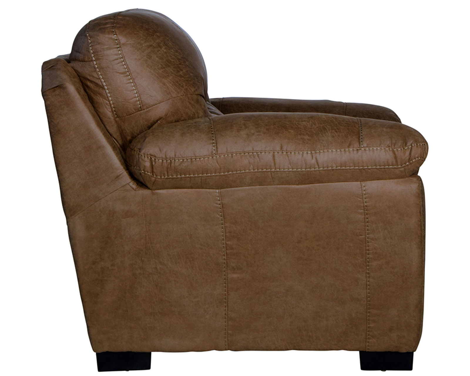 Grant 4453 Faux Leather Fabric 96" Sofa  - 2 colors