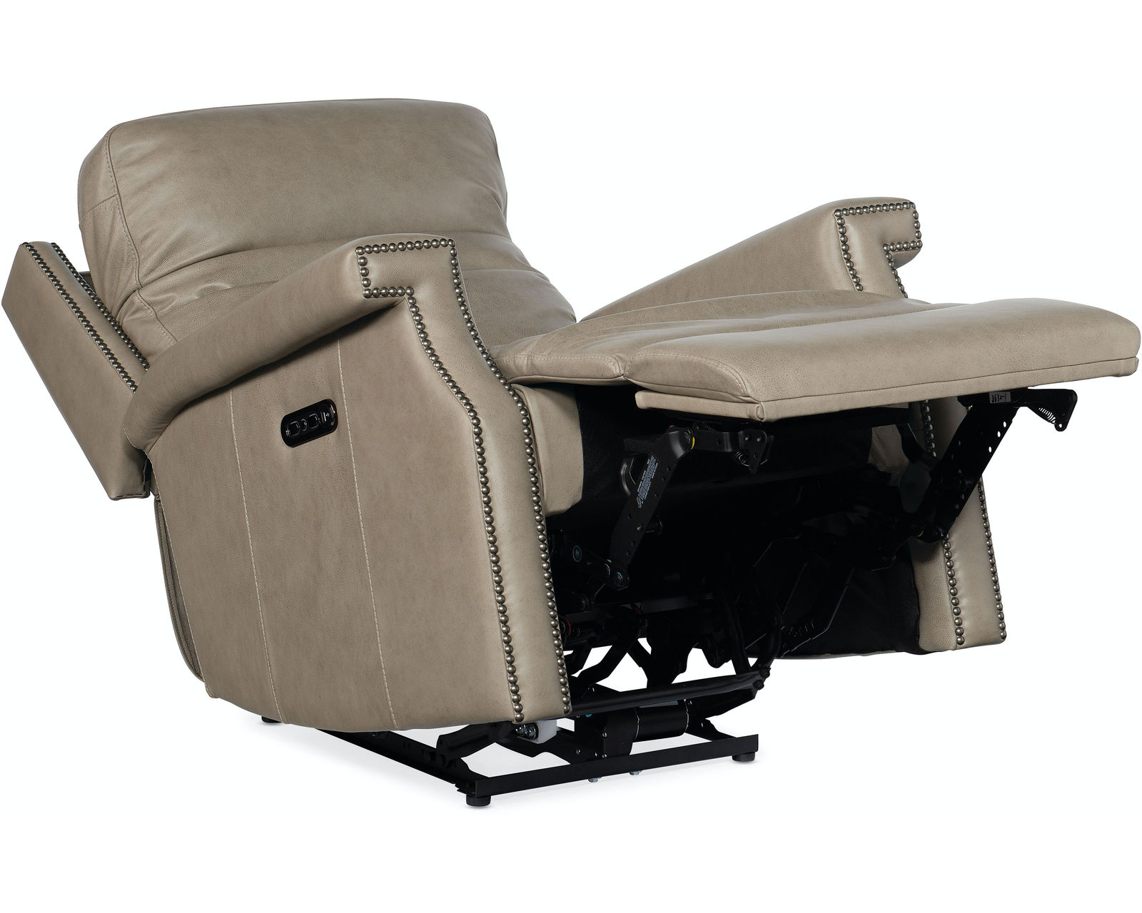 Vaughn Zero Gravity Sofa with Power Headrest (Stone Leather) Zero Gravity - In stock - Vaughn Zero Gravity Recliner with Power Headrest