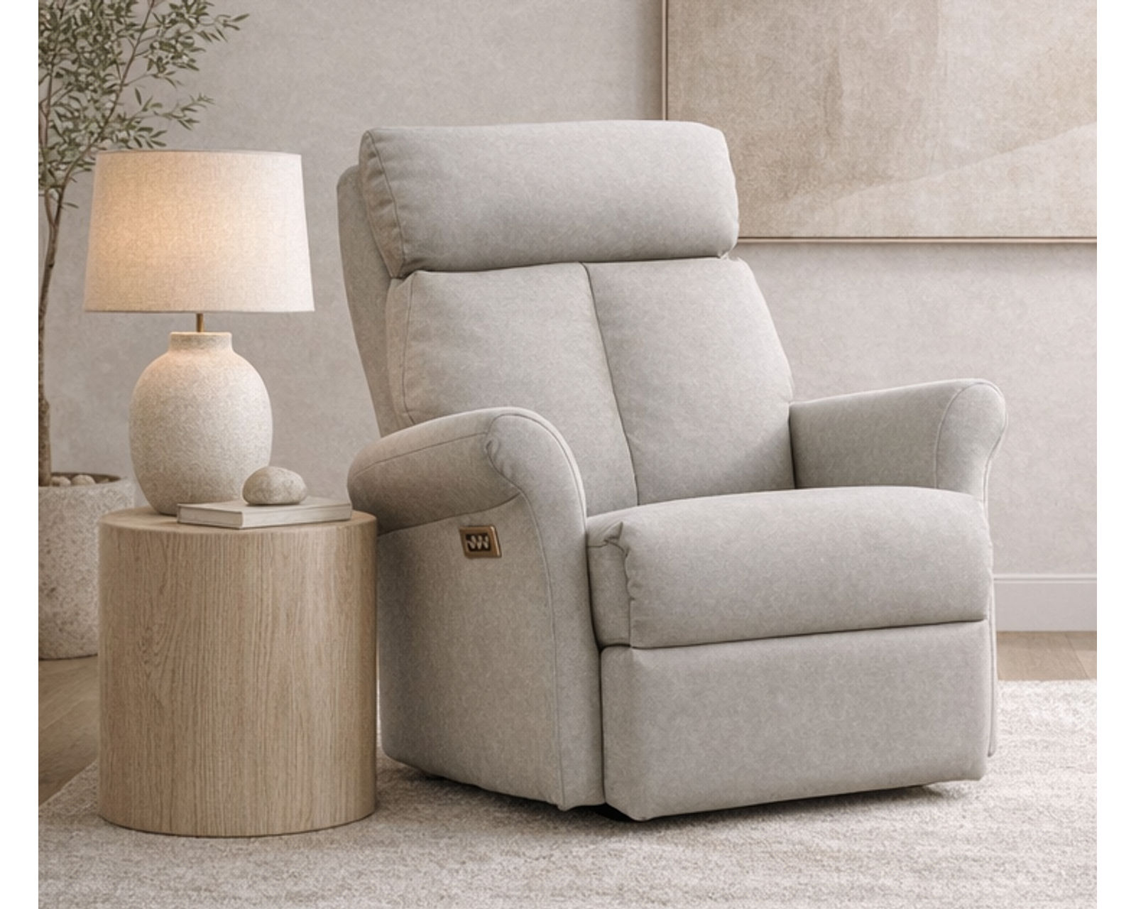 Lisiana 75" Reclining Sofa (+140 leathers) - Experience the Difference Precision Makes