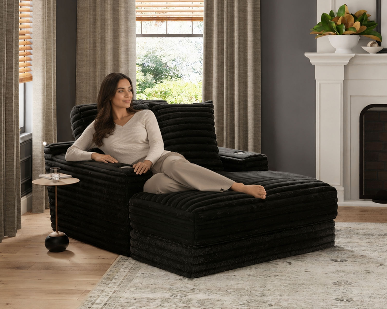 Comfrey 51" Extra Wide Chaise (includes pillows) 3 Colors - Everyday Luxury. Exceptional Value.