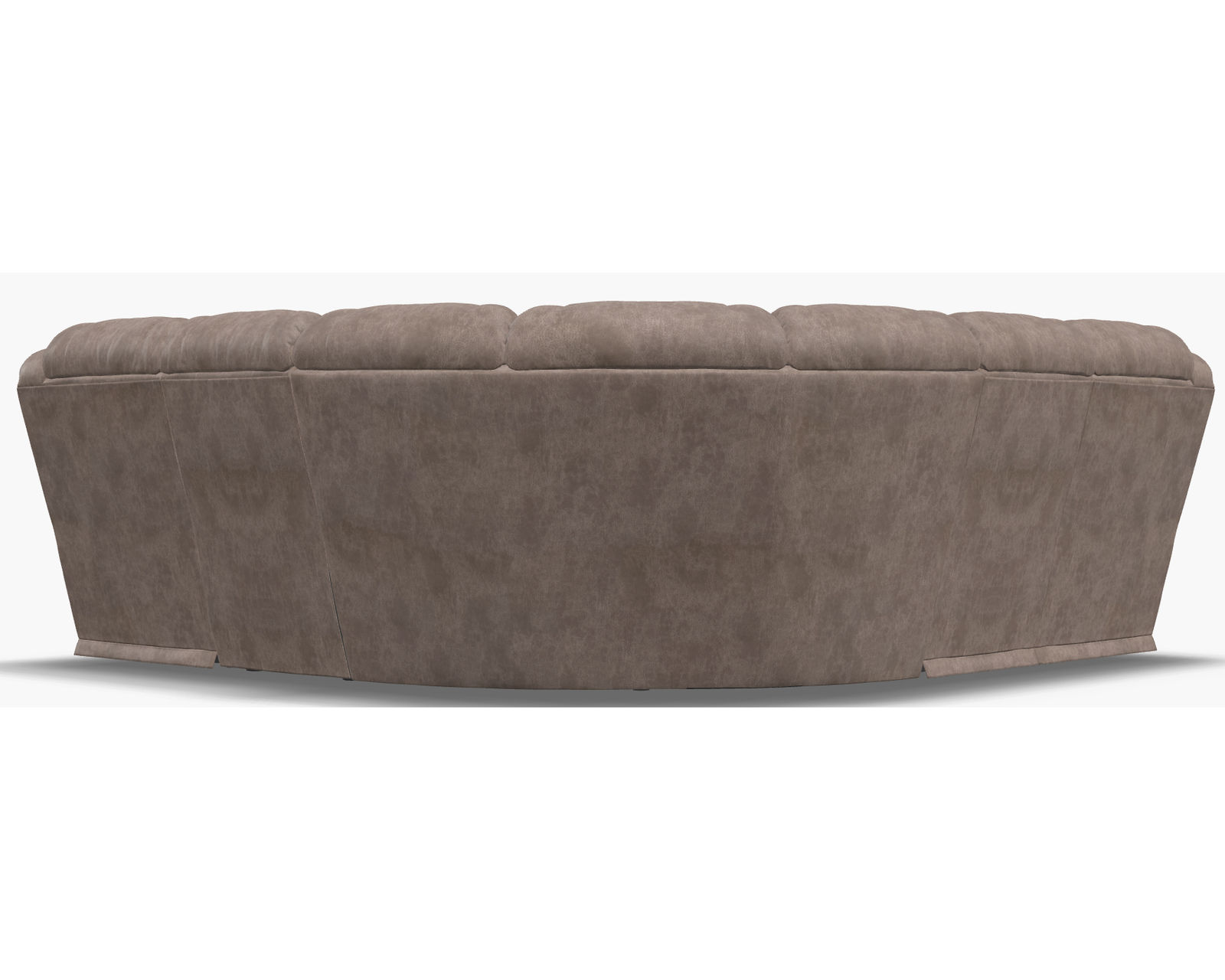 Leighton 41063 Power Headrest Power Reclining Sectional (+50 fabrics) - Layout C: Five Piece Sectional 110" x 110"