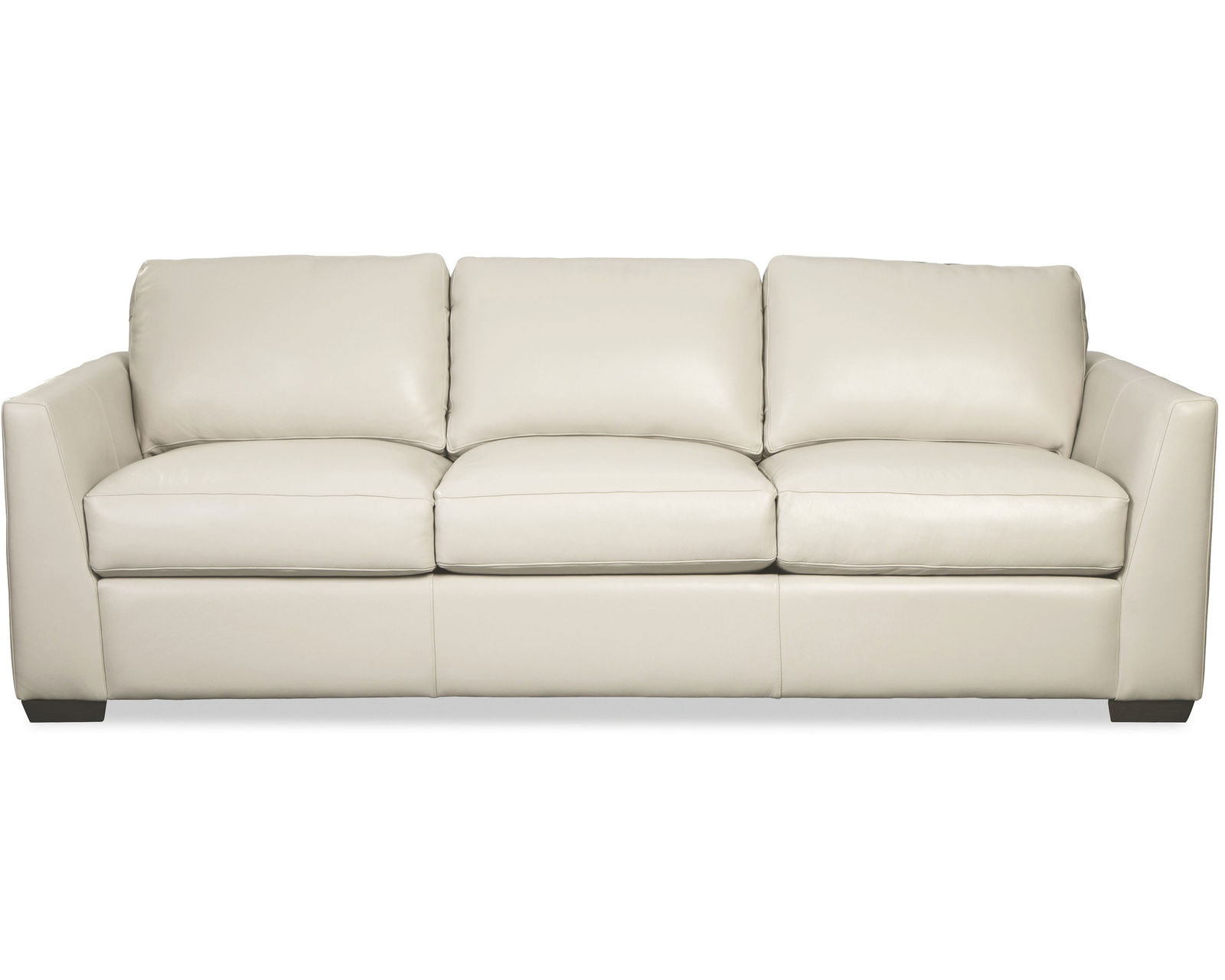 Omaha 95" Top Grain Leather Sofa (Leather choices) L7839 - Features Down Blend Seat Cushions