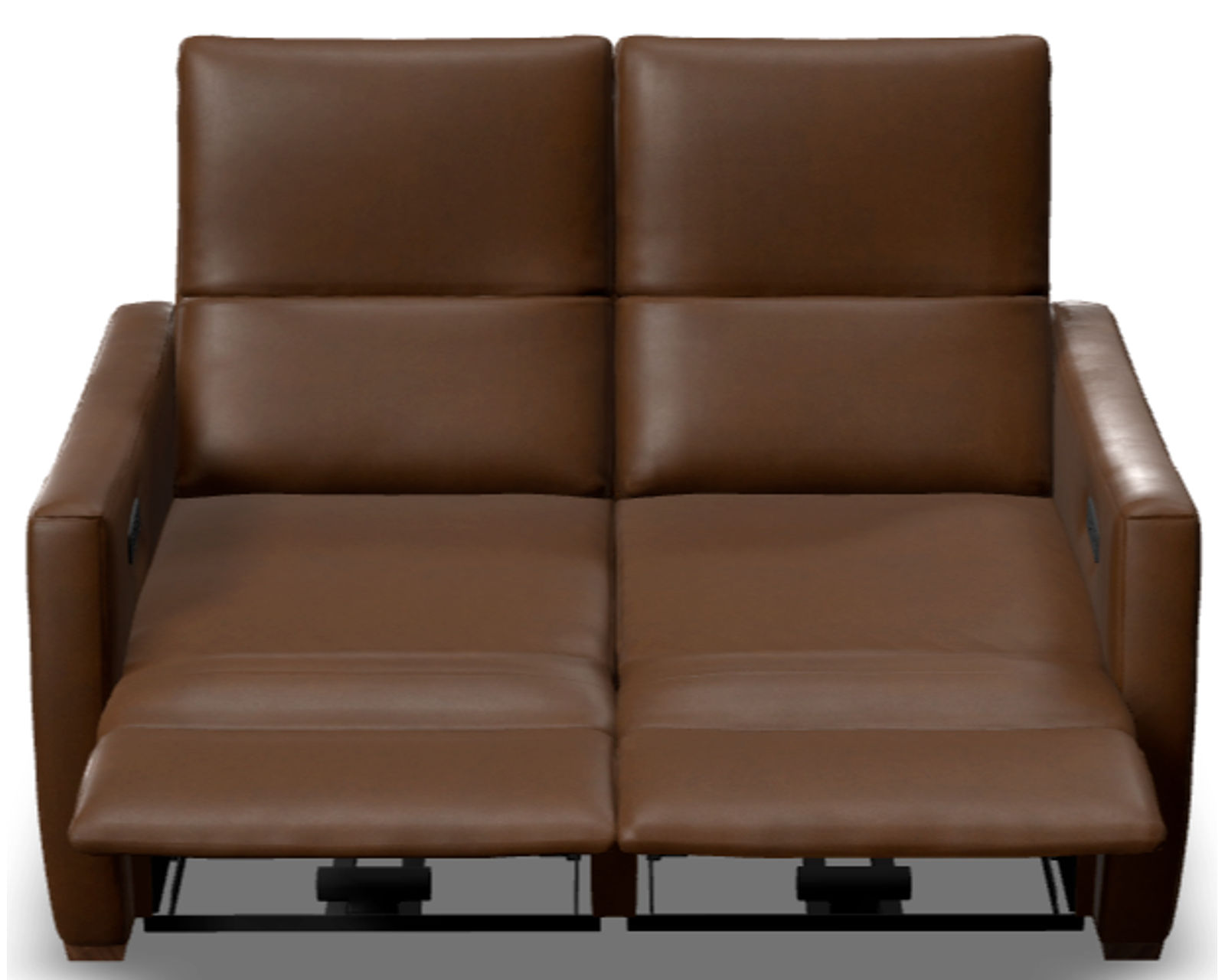 Luna 40110 Triple Power Reclining Sofa (81") +100 leathers - Luna 55" Triple Power Reclining Loveseat