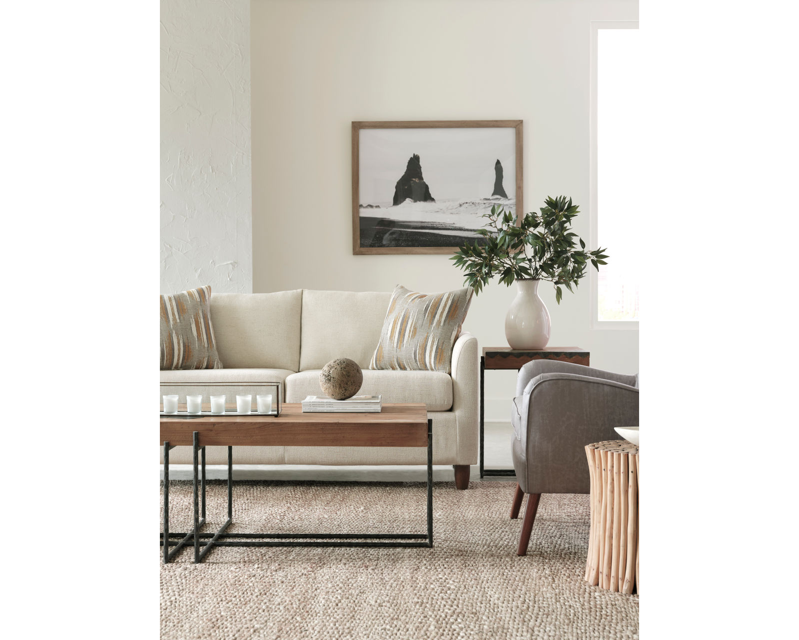 Bayment 77" Sofa (+100 fabrics) - Bayment Stationary Sofa