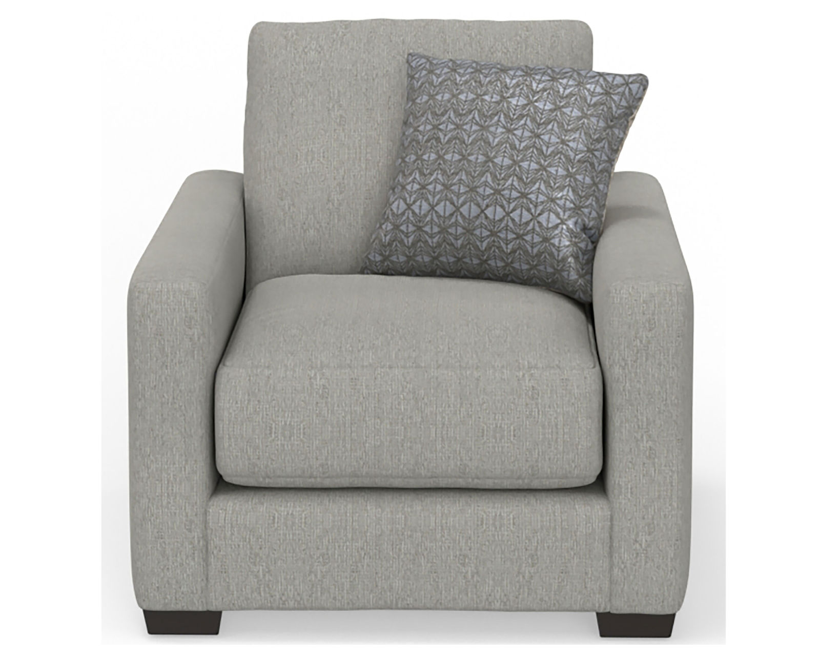 Hyde Park 94" Stationary Sofa (2 colors) includes pillows - Hyde Park Chair in Stone