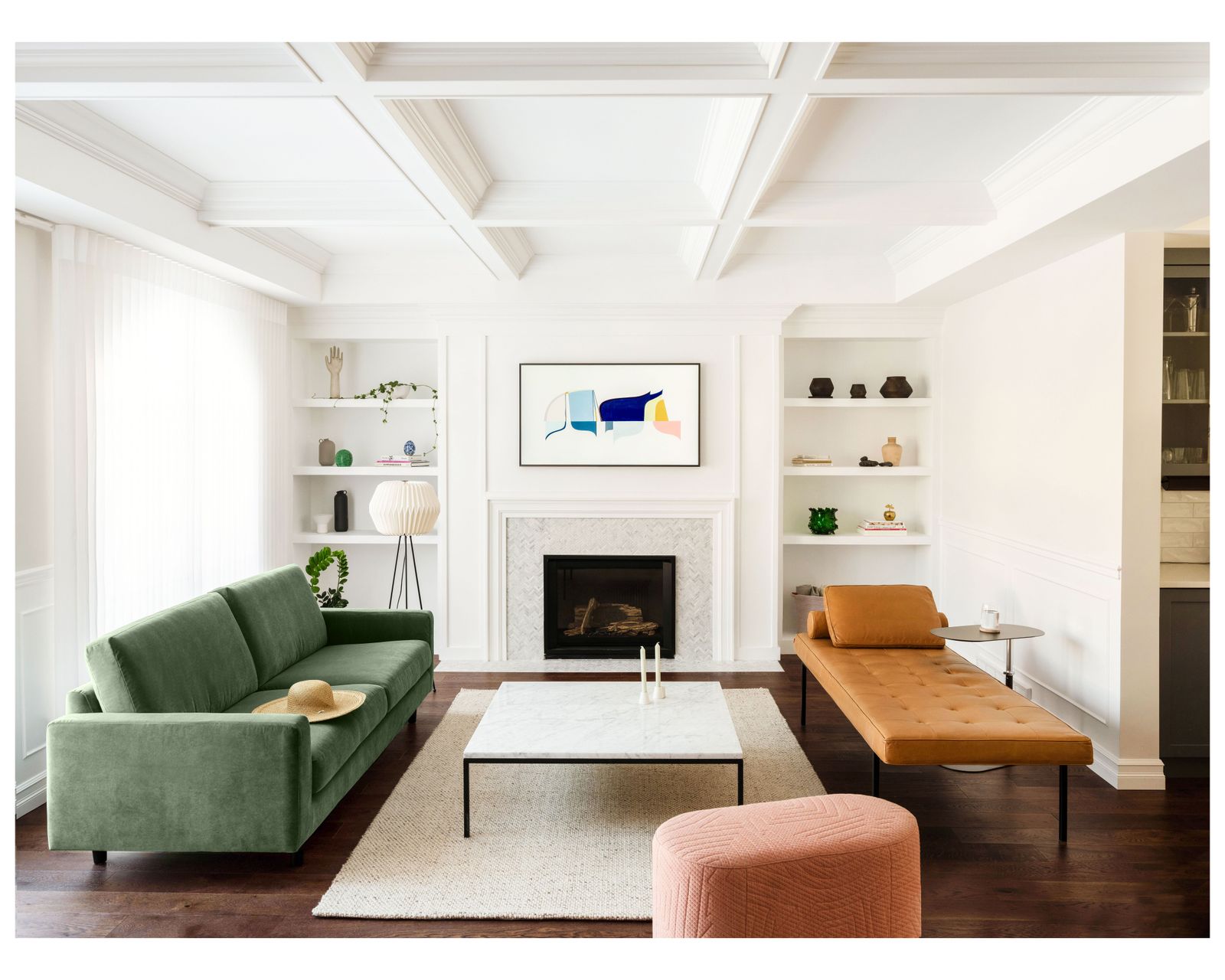 Oscar 77158 Sofa (75", 85" or 93") +50 fabrics