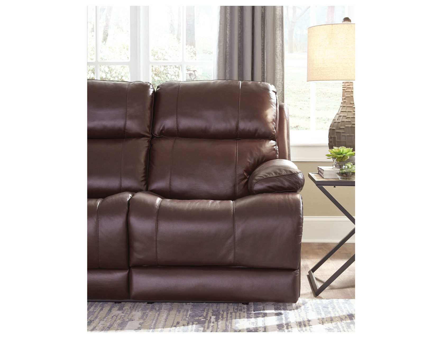 Kenaston 41064 Power Headrest Power Reclining Sectional (+100 leathers)