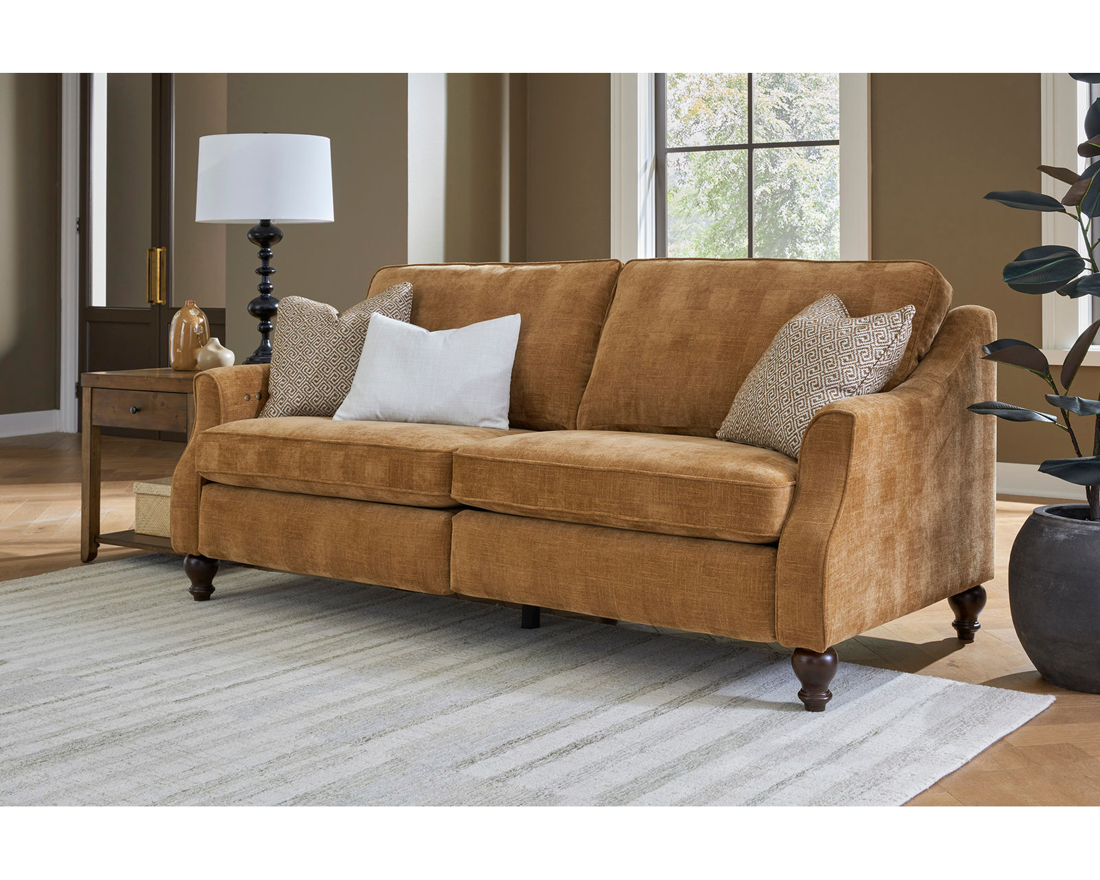 Adeline 84" Incliner Sofa (+50 fabrics) - Adeline 84" Incliner Sofa