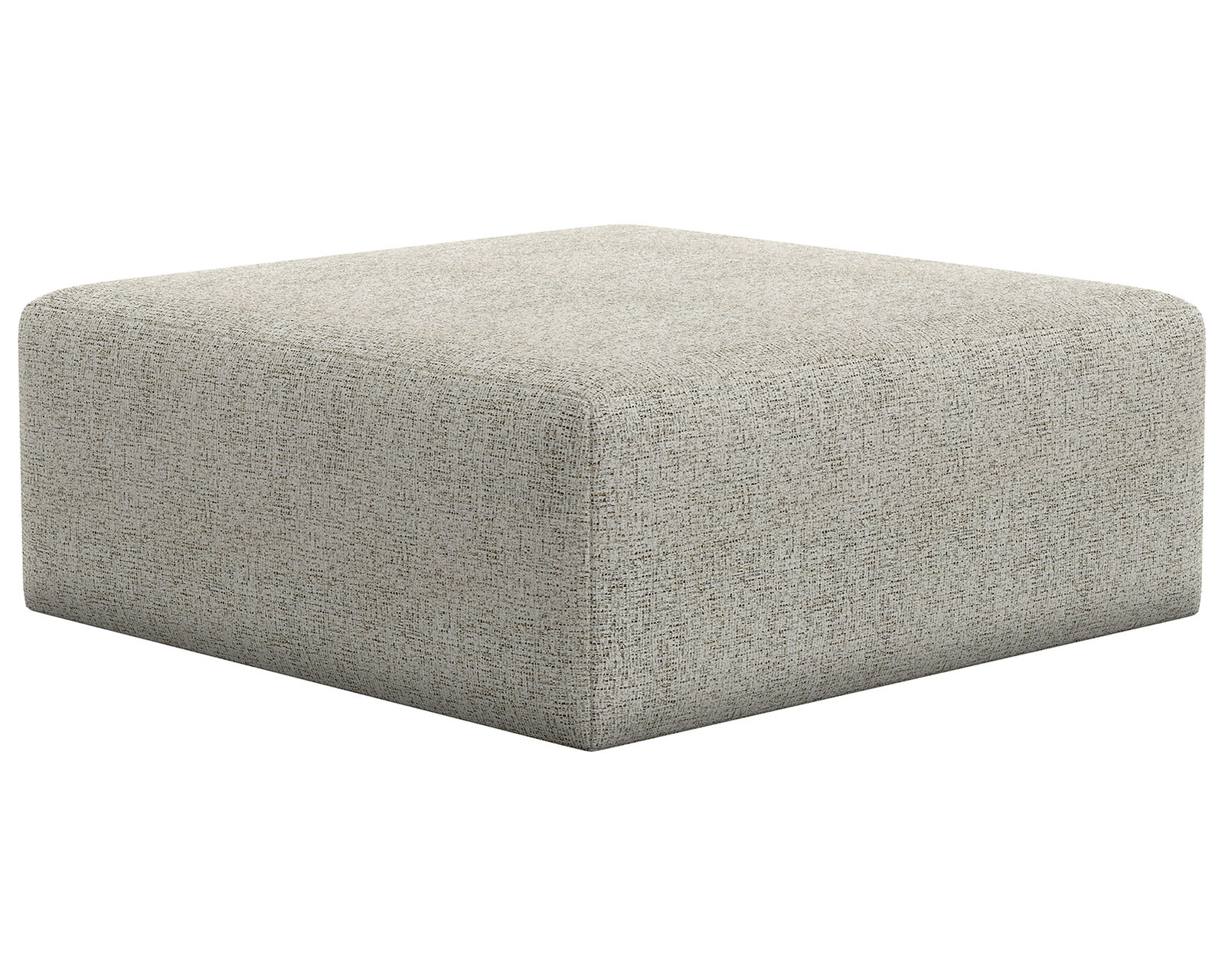 Tori 3 Piece Chaise Sectional (Includes pillows) - Your choice of 41" or 46" Square Cocktail Ottoman