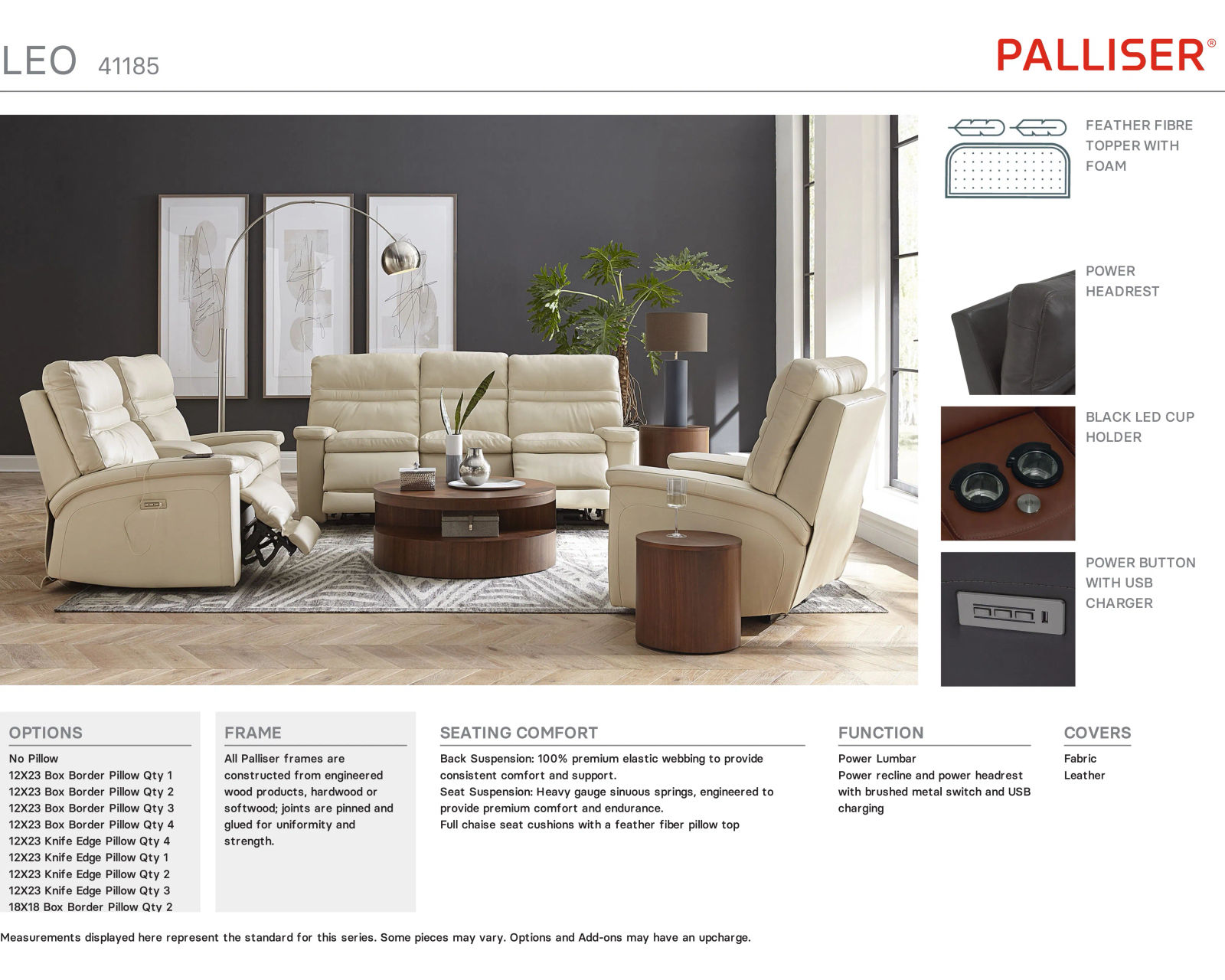 Regent 41094 Reclining Sectional (+100 leathers) - Regent Collection