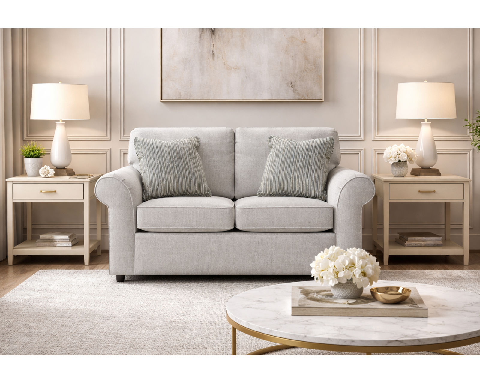 Malibu 87" Sofa  (+101 Standard and Performance Fabrics) - Malibu 65" Loveseat