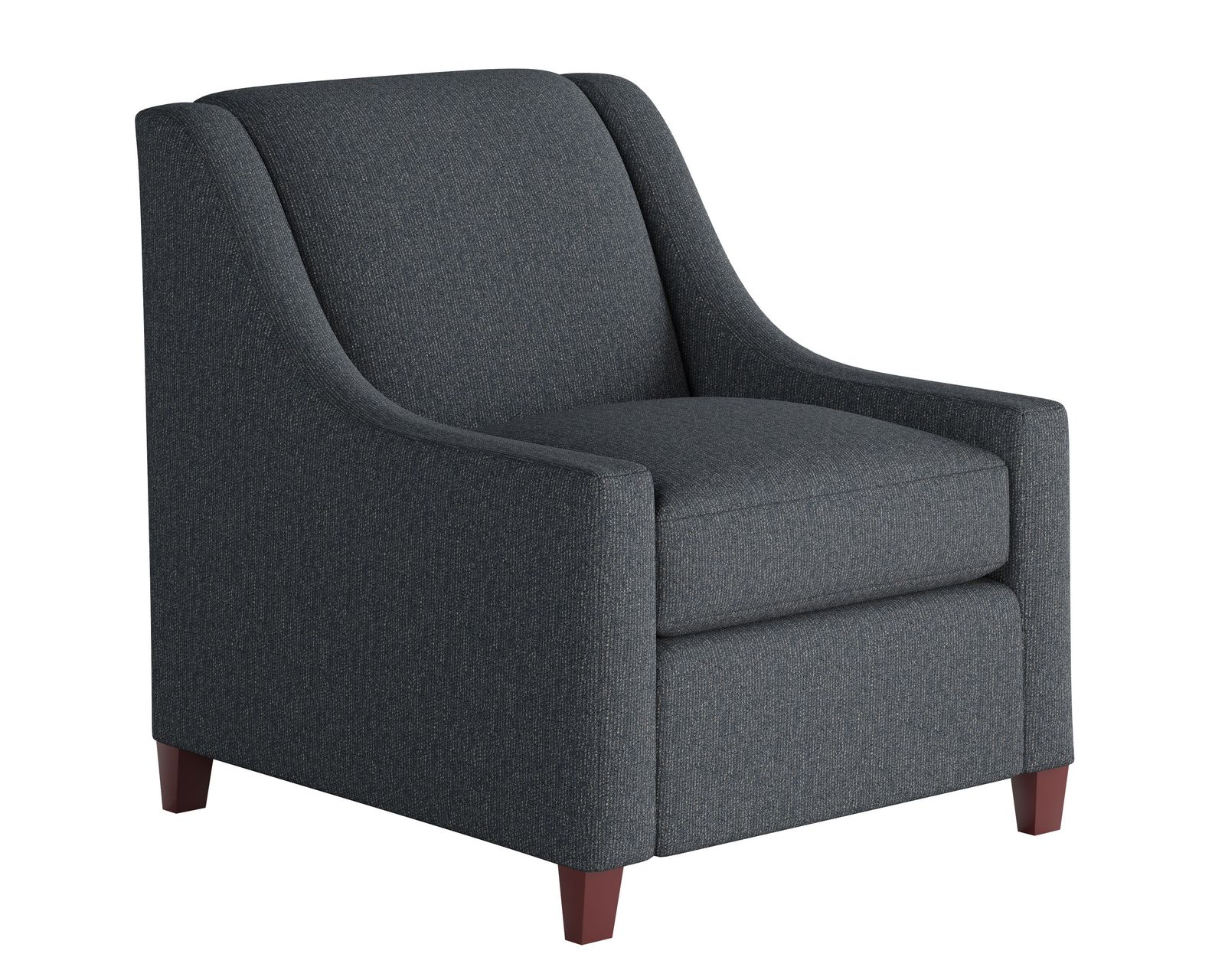 Truth or Dare Navy Accent Chairs (eight styles available) - Performance fabric - Truth or Dare Navy Accent Chair - 552-C - Performance fabric